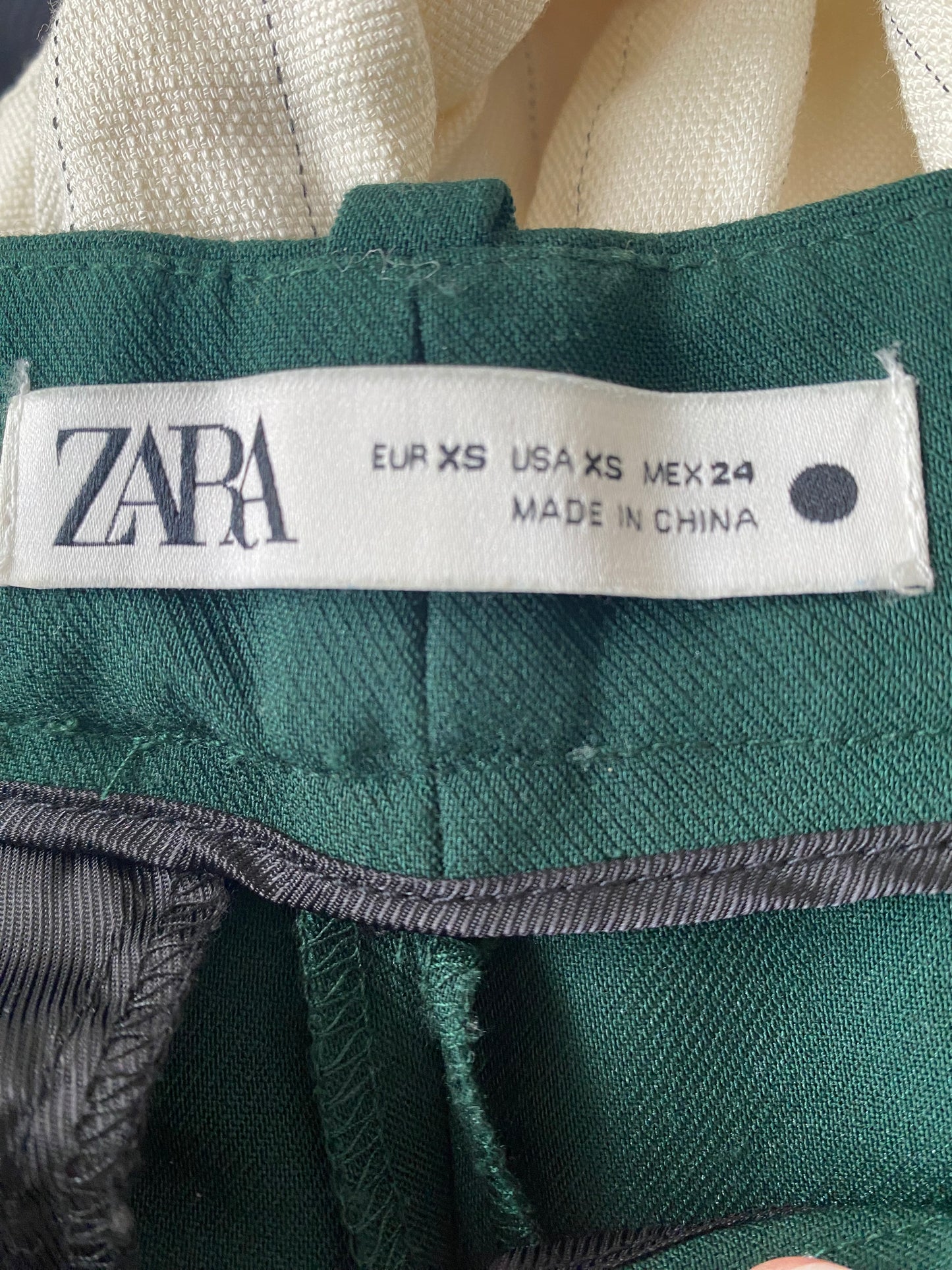 Zara Green Trouser Suit Size 10