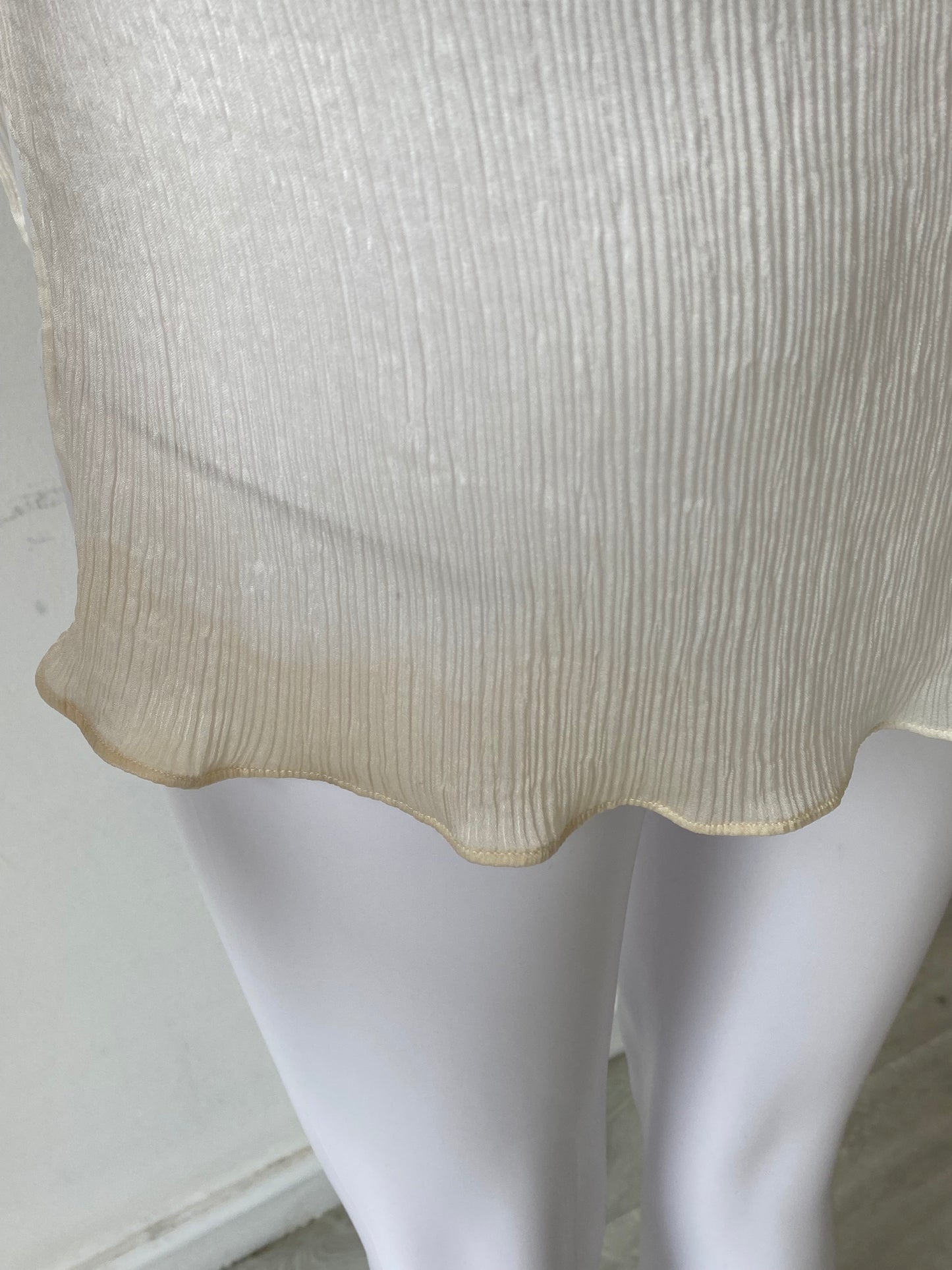 Massimo Dutti White Blouse Size 8