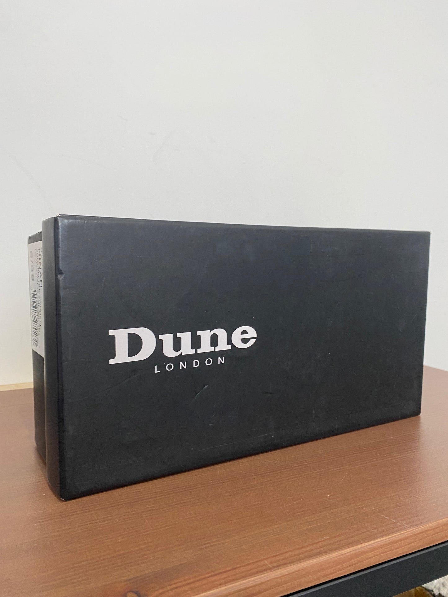 Dune Gold Shimmer Ninah Sandals with Diamante Block Heels Size 6