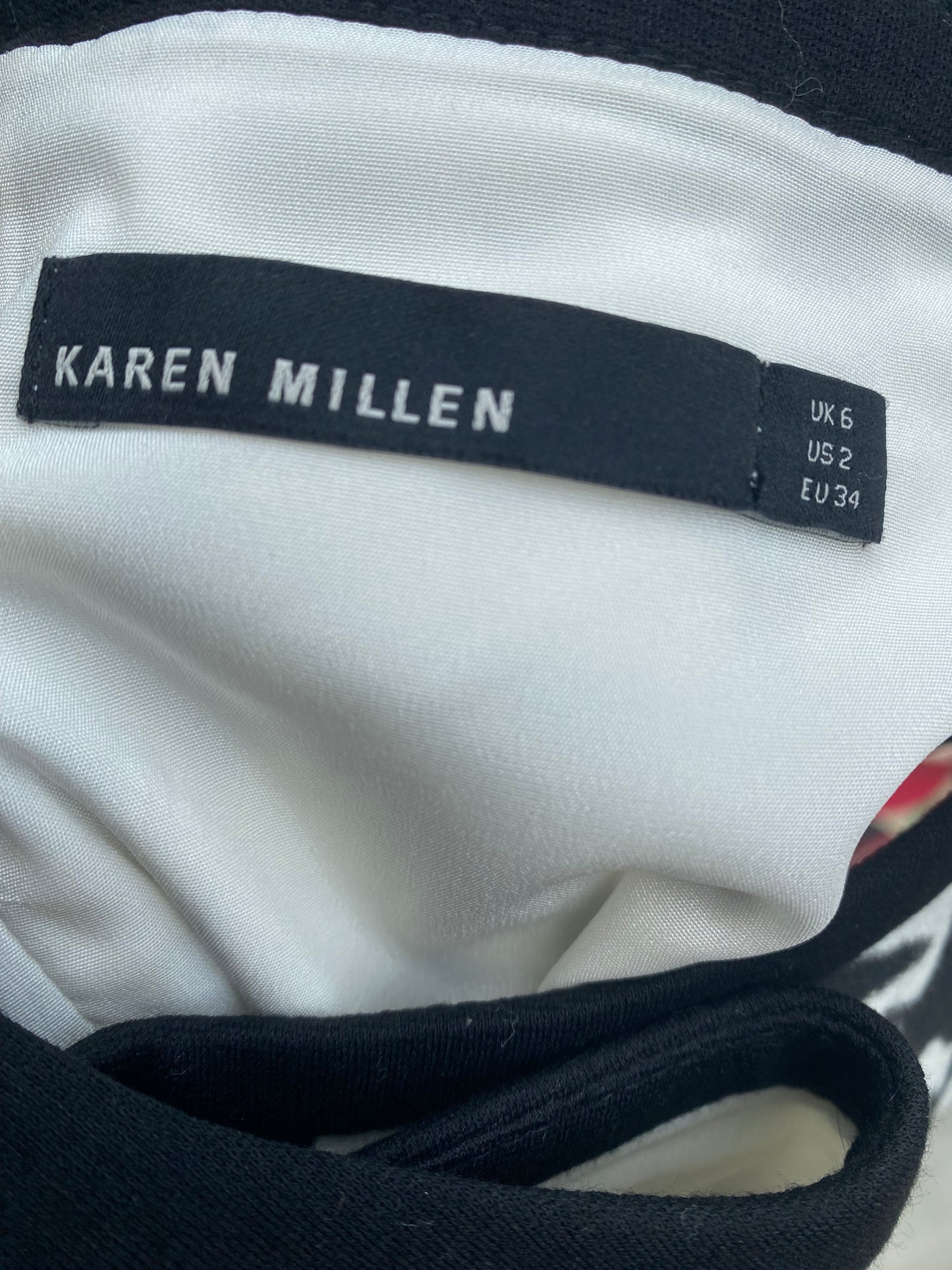 Karen Millen patterned dress size 6