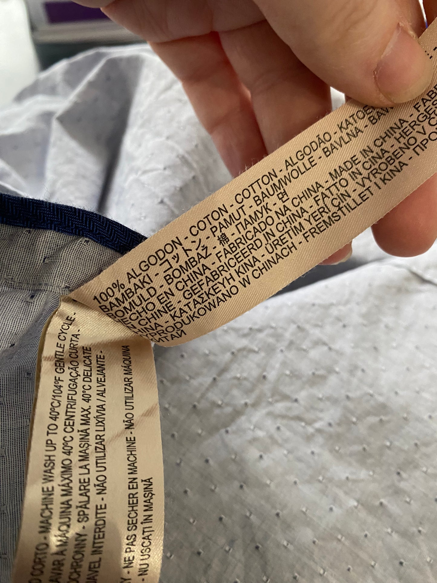 Massimo Dutti Textured Blue Shirt Size XL