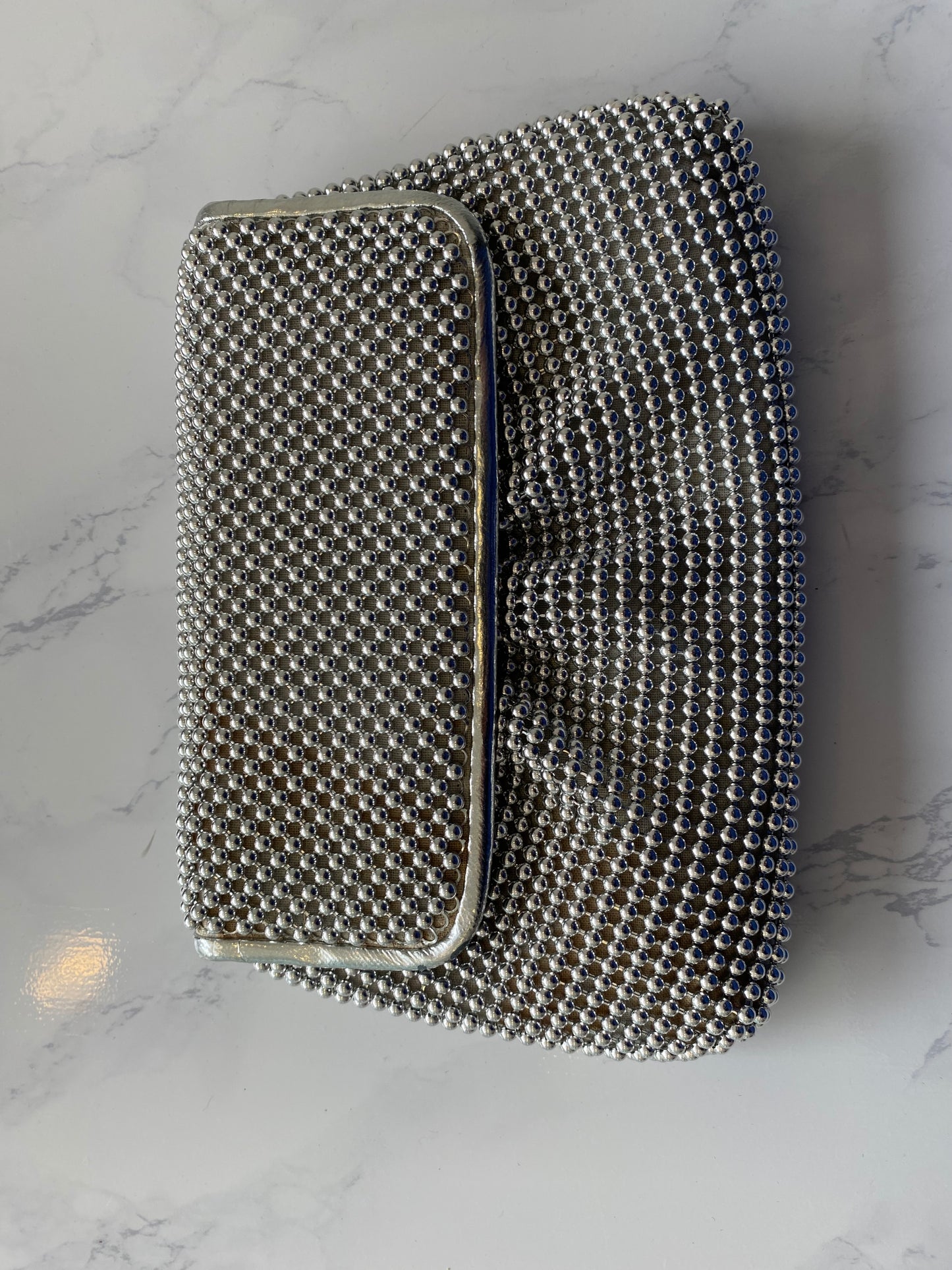 Another Y&S Chainmail Silver Handbag