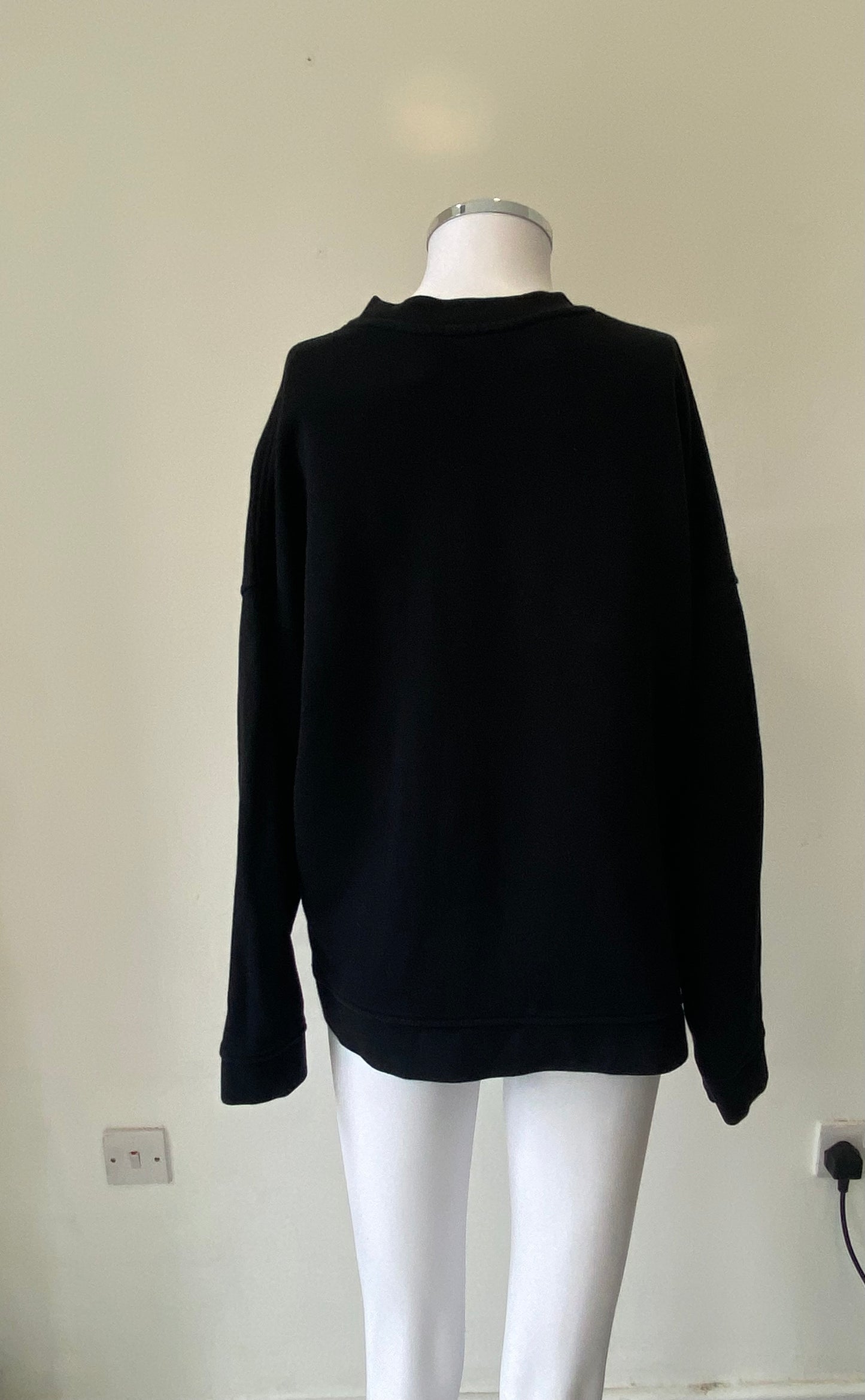 Whistles Black LA Slogan Sweatshirt Size 8-12