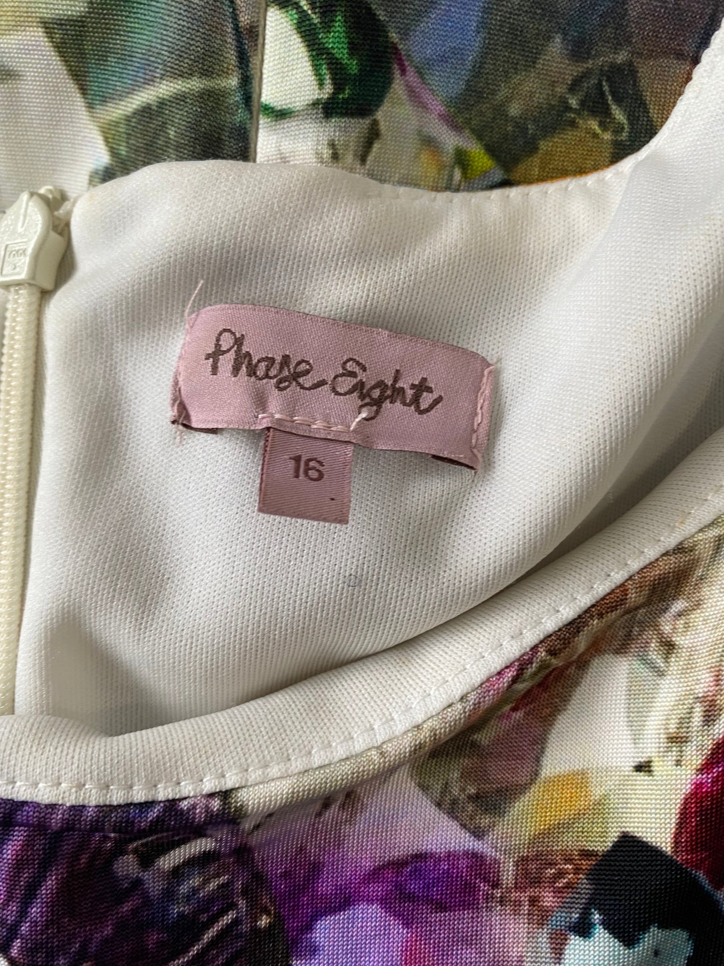 Phase Eight Gem Print Dress Size 16