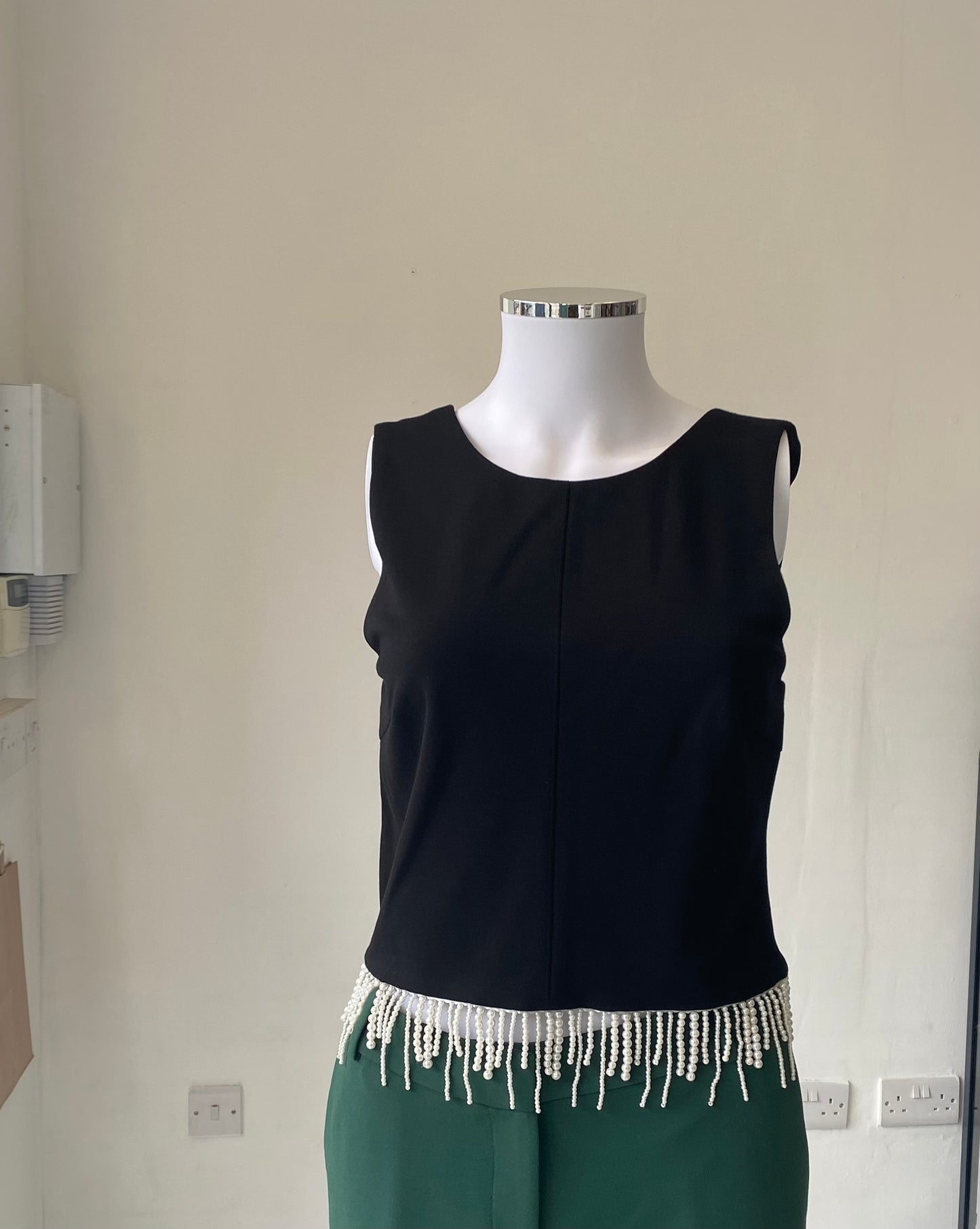 Sunday in Brooklyn Black Top Size 8