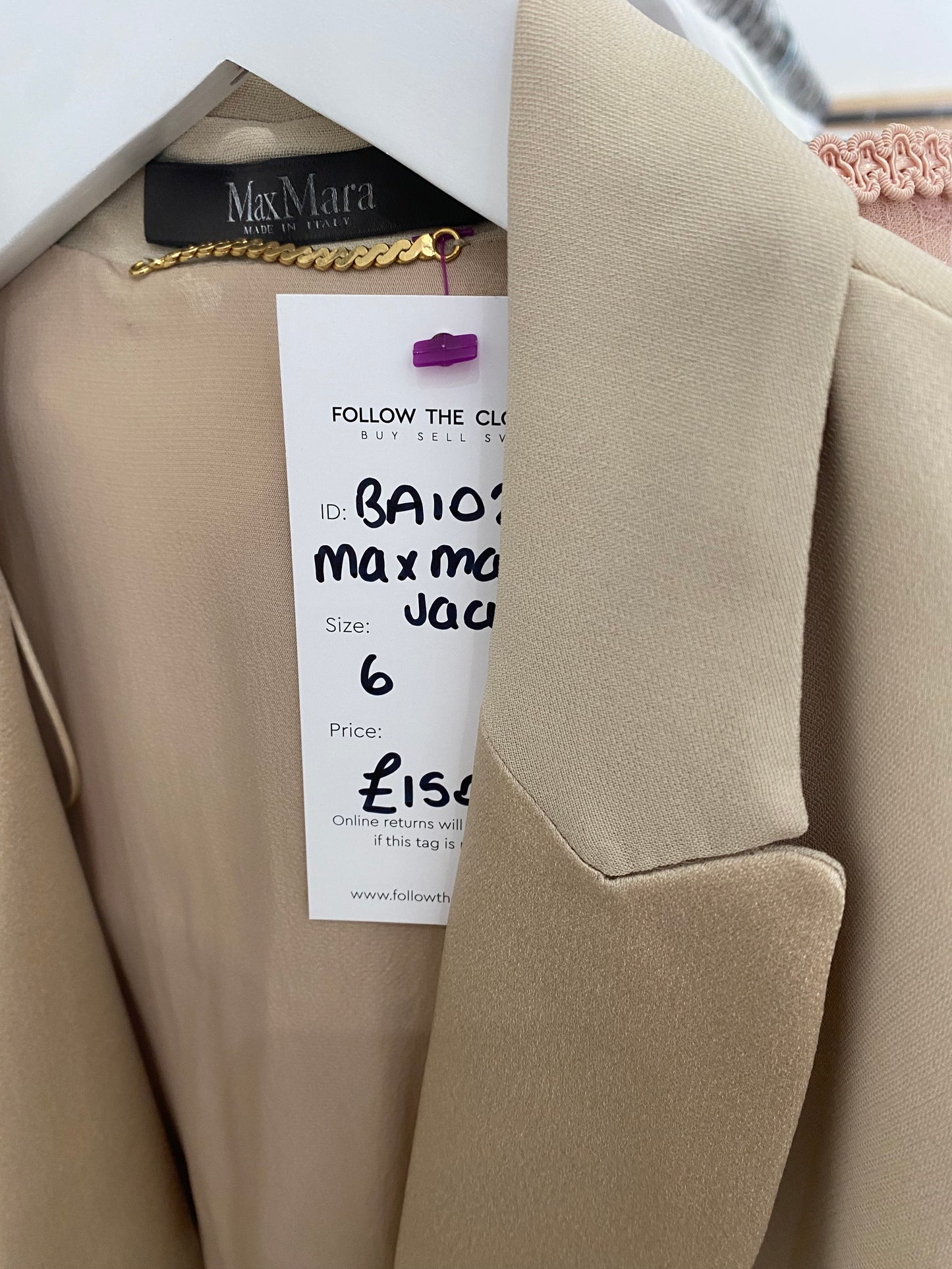 Max Mara Jacket Dress Size 6