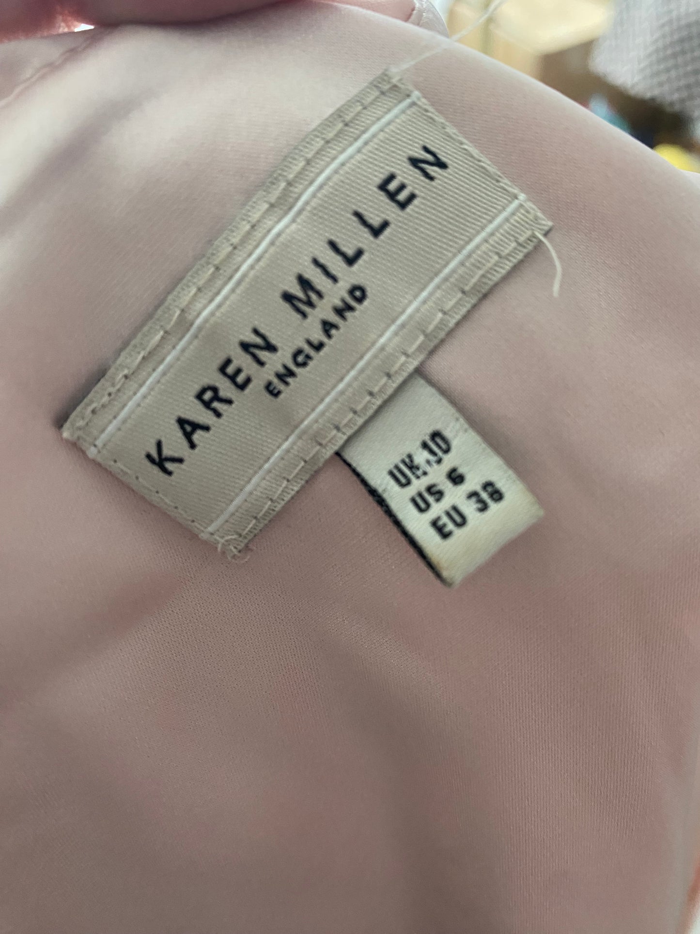 Karen Millen pink dress size 8