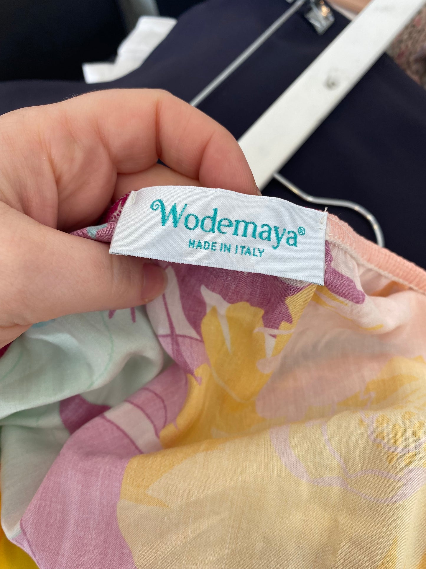 Wodemaya Floral Print Dress One Size