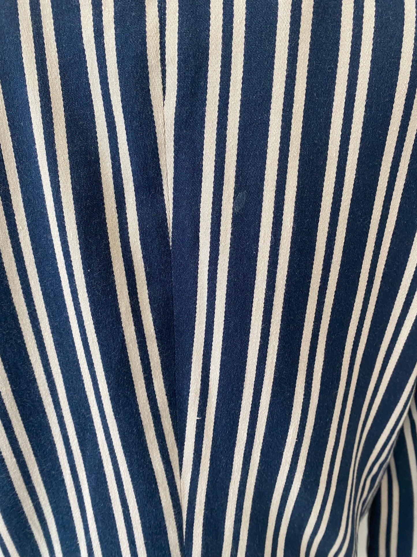 Jackpot Striped Cotton Blazer Size 10-12