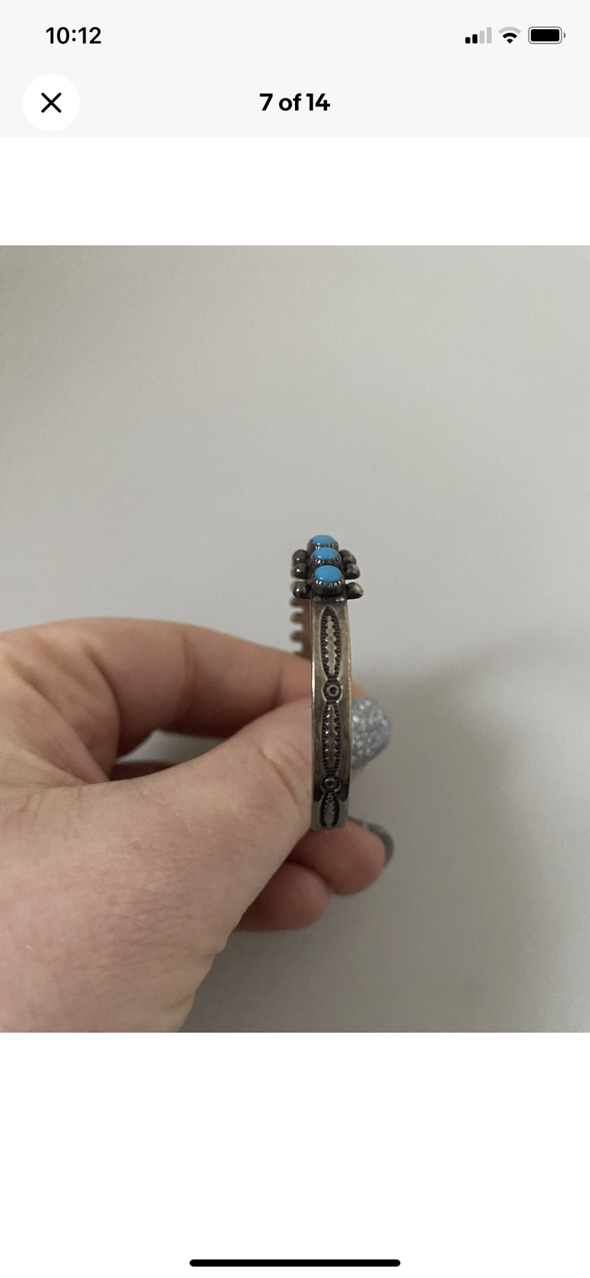 Zuni Snake Eye Bracelet