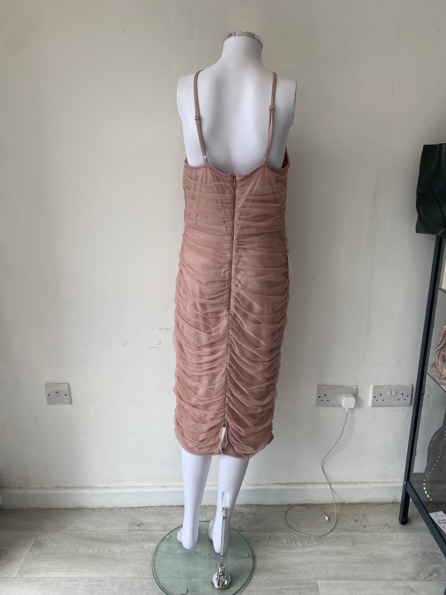 Lipsy Blush Pink Dress Size 14