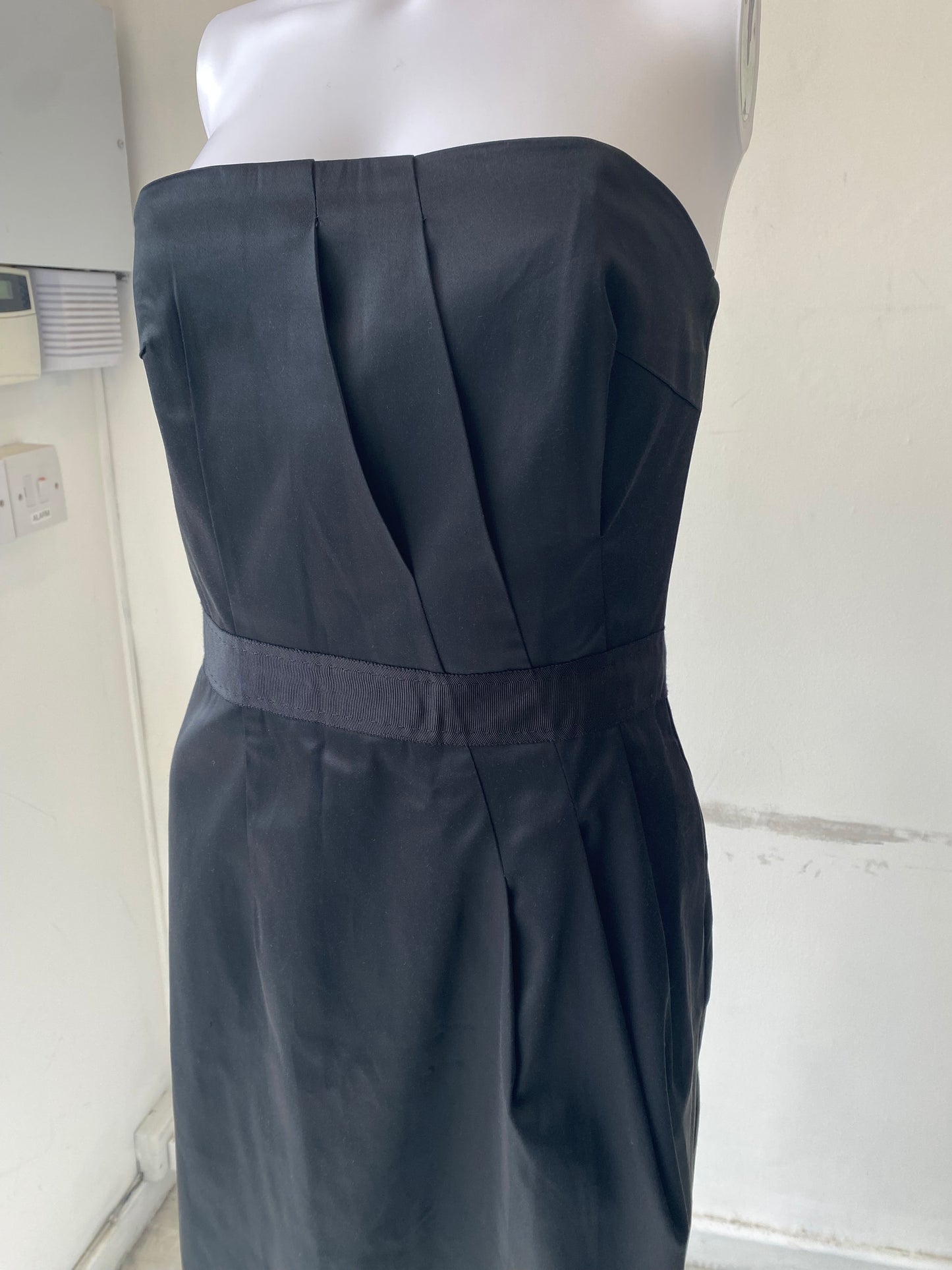 In Wear Strapless Black Dress Size 8