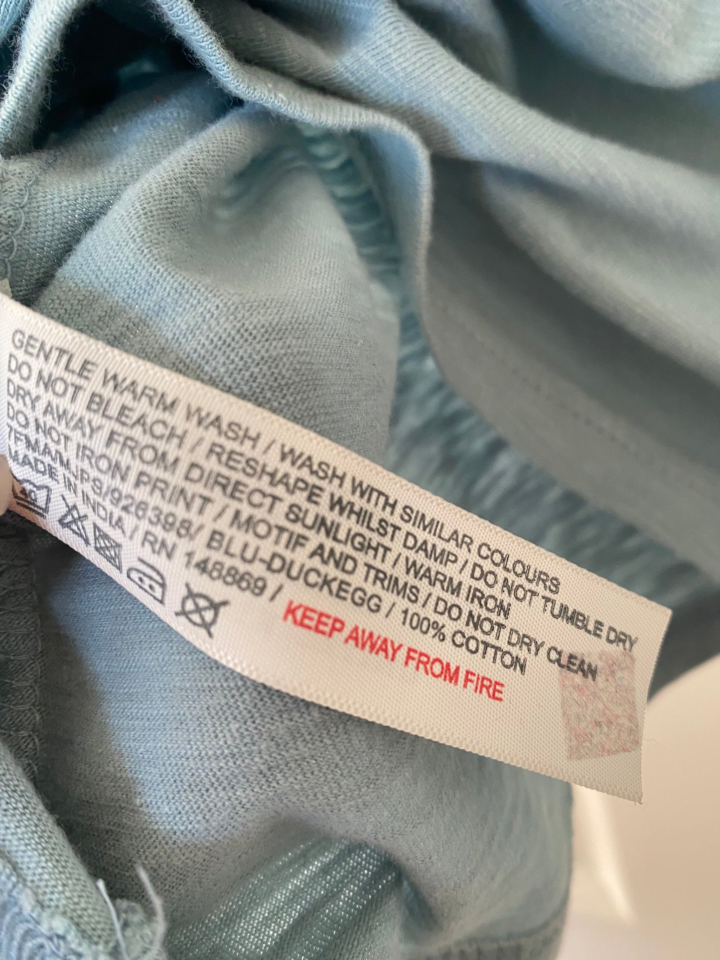 Fat Face Cycle Tshirt Size Large