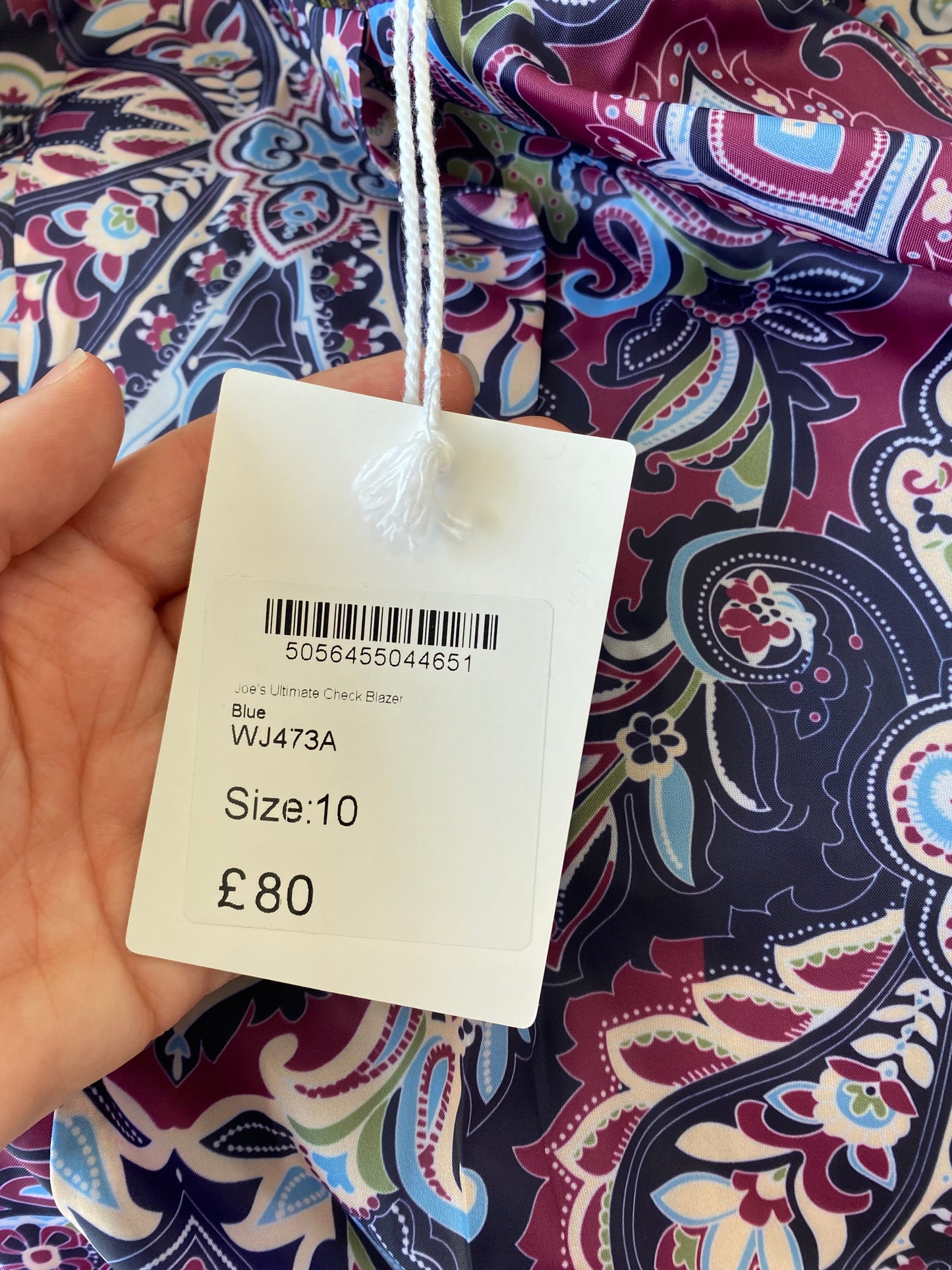 Joe Browns Checked Blazer Brand New Size 10