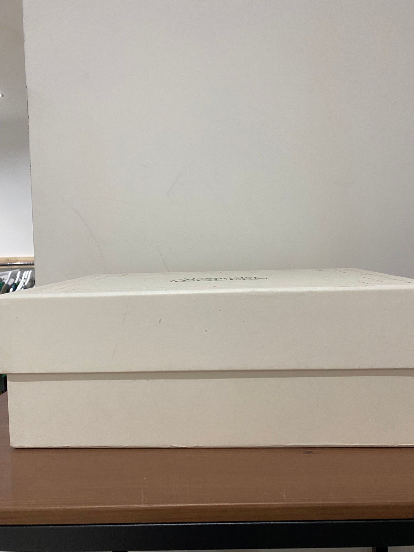 Alexander McQueen Leather Trainers Size 6.5