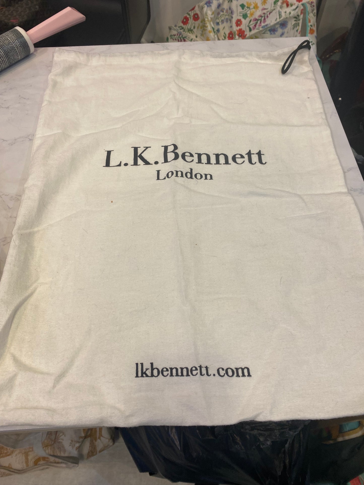 LK Bennett Faux Snake Leather Handbag