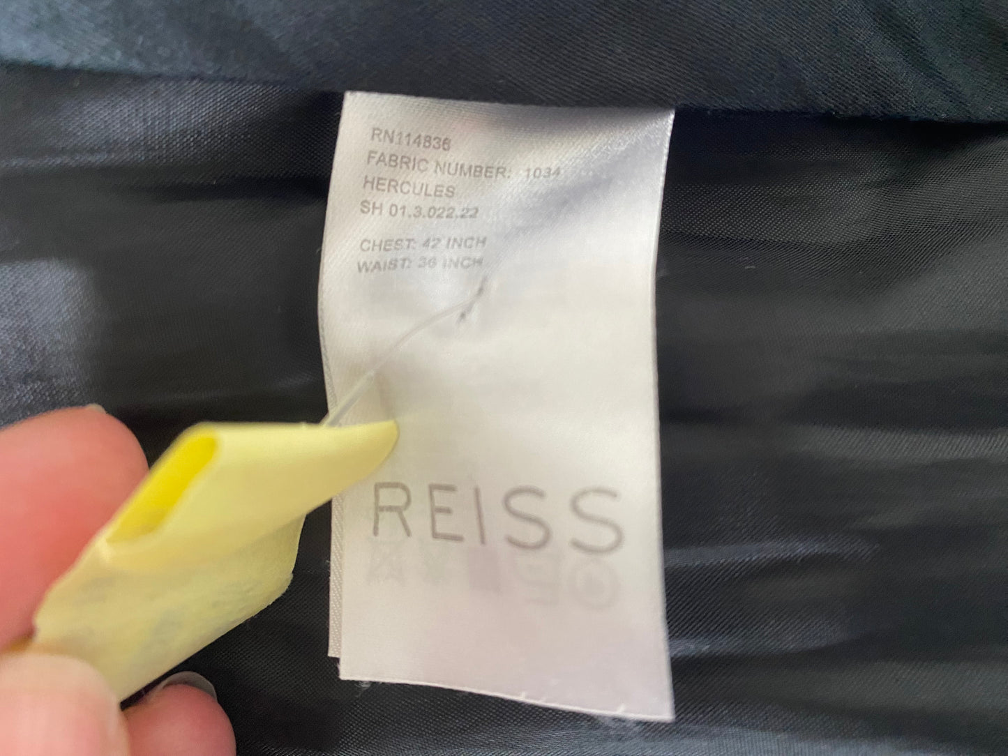 Reiss Prince of Wales check 3 Piece Suit