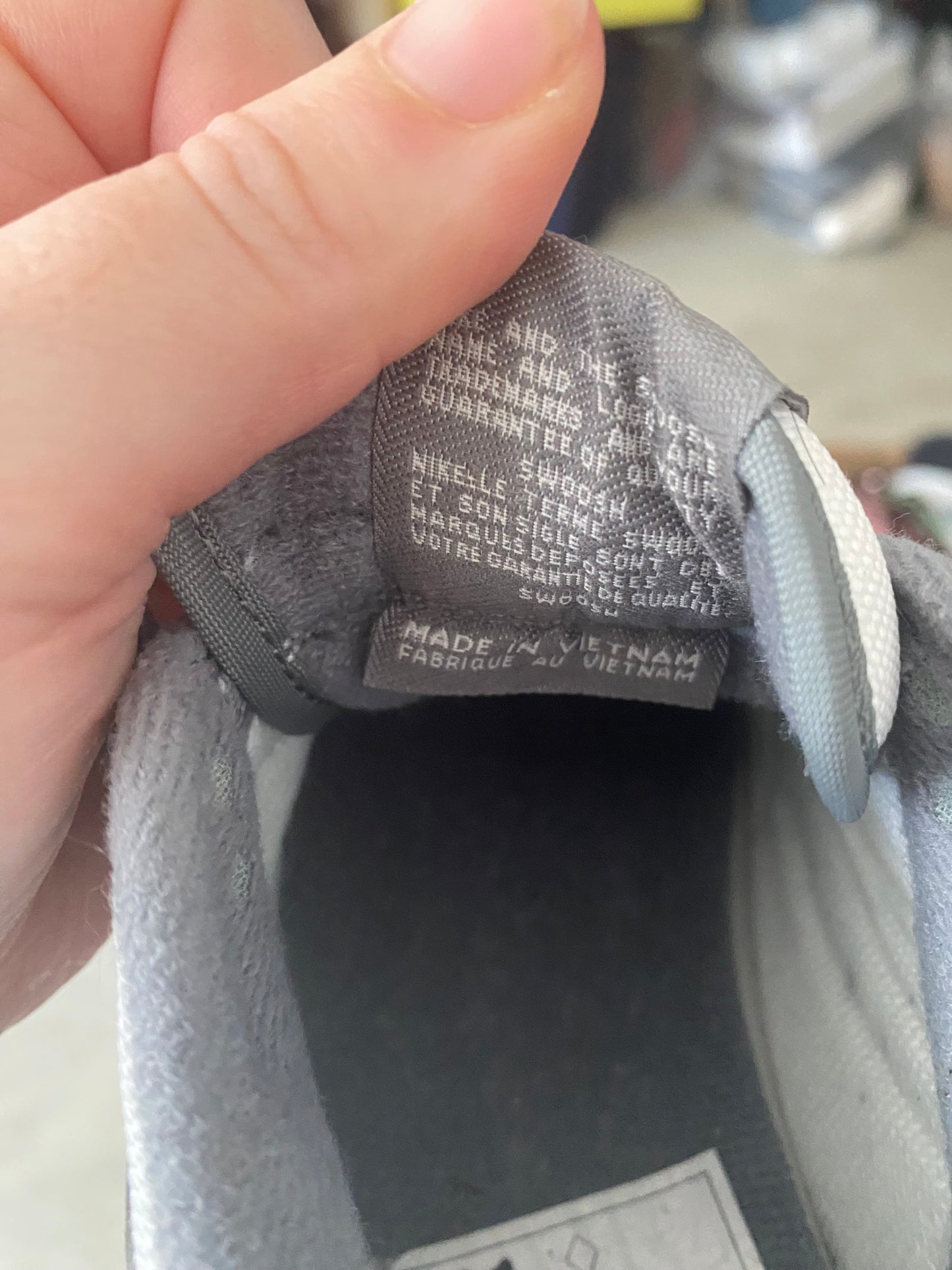 Nike Dunk Low Grey Trainers Size 5