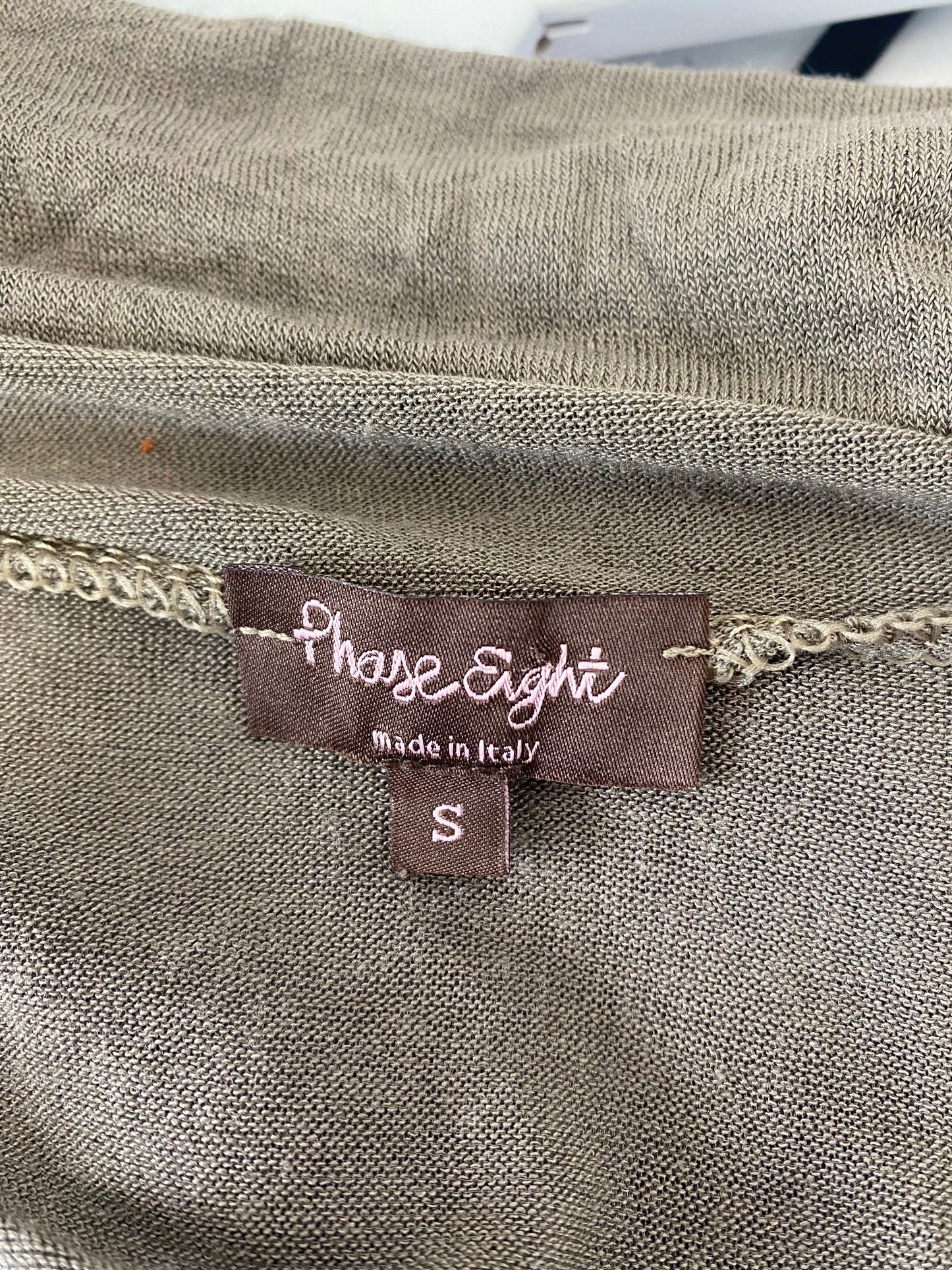 Phase Eight Khaki Green Cardigan Size 8-10