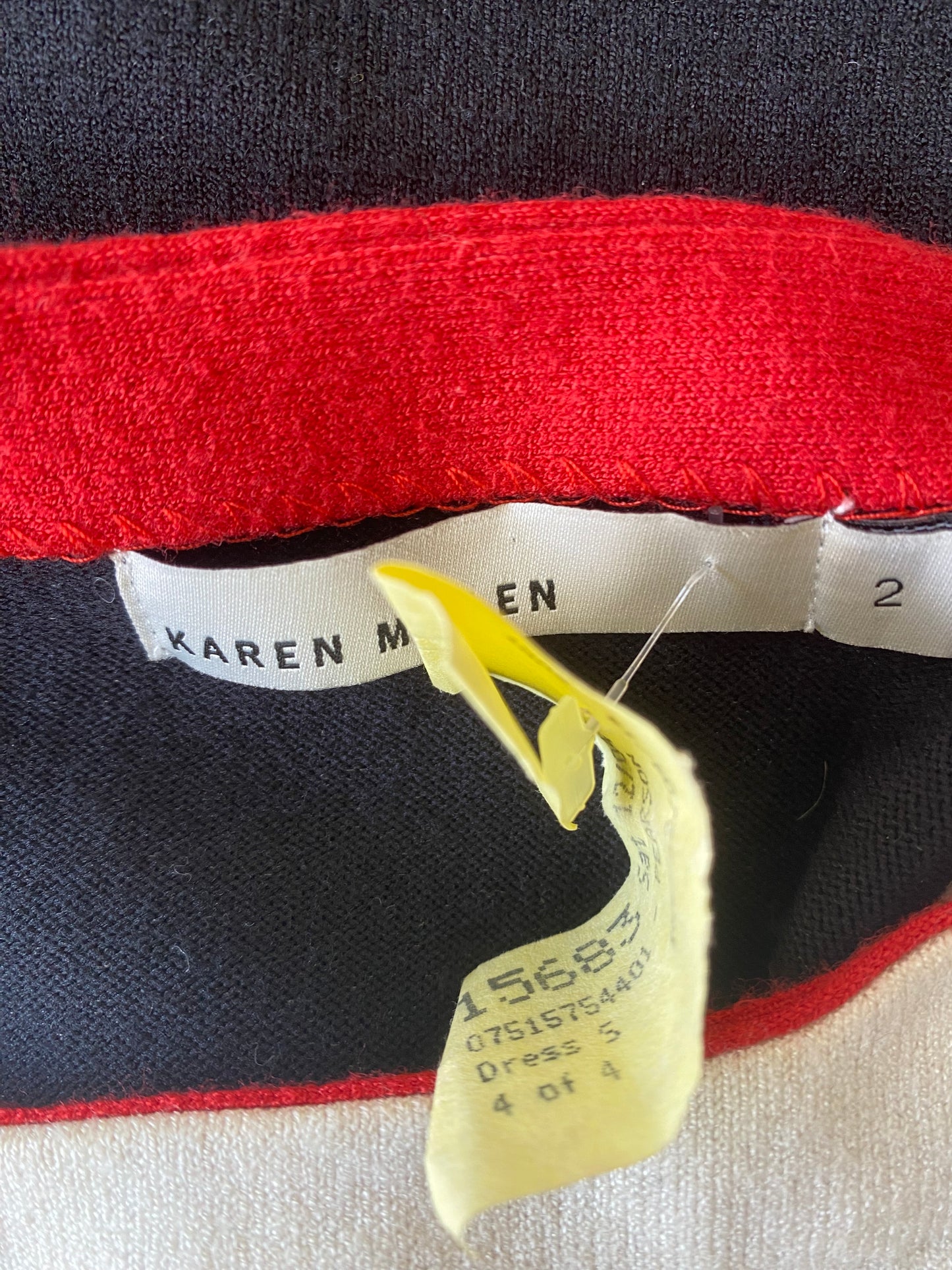 Karen Millen striped dress size 8-10