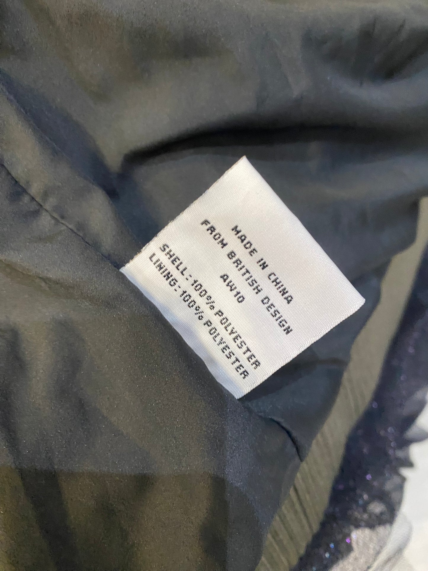 Superdry Olive Green Puffa Coat Size Small 8