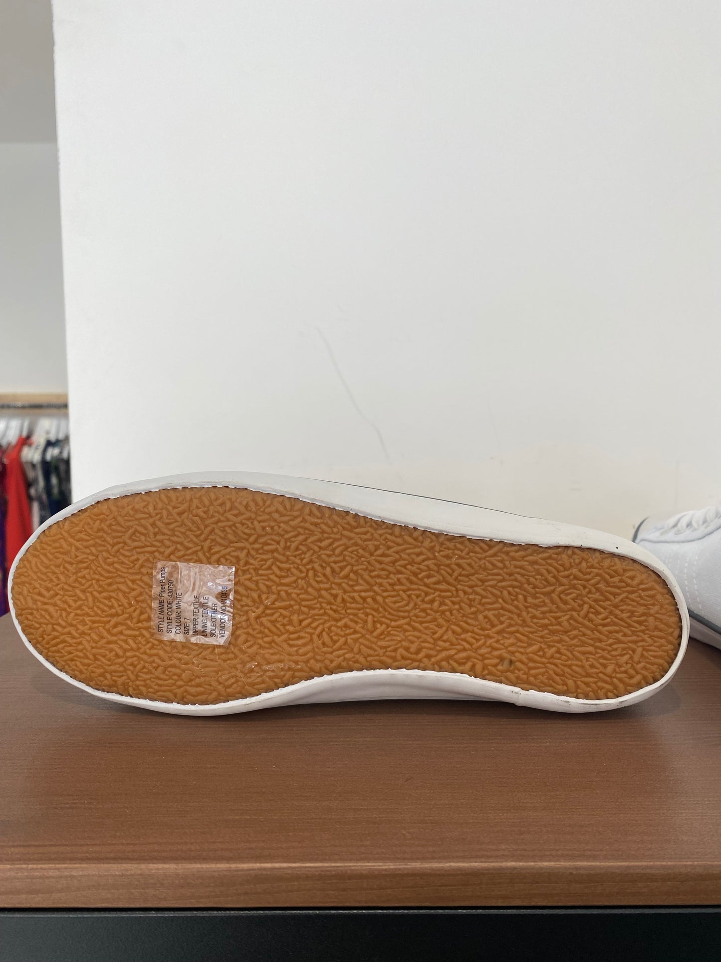 White Stuff White Lace Up Pumps Size 7