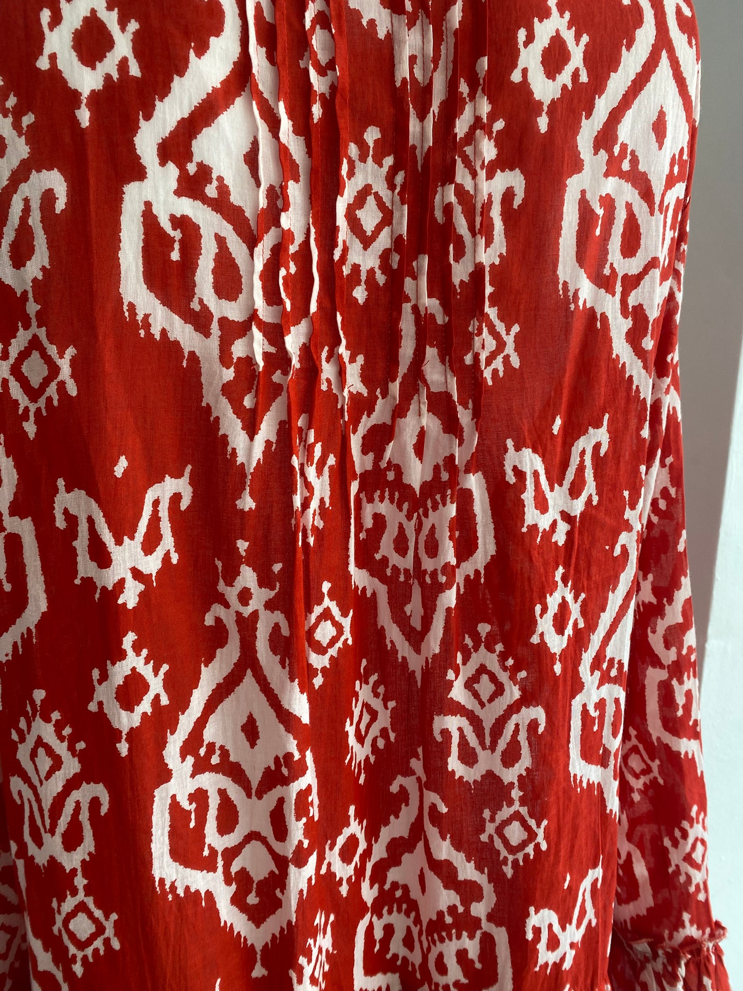 Handprint Dream Apparel Red Aztec Print Dress Size 8-12