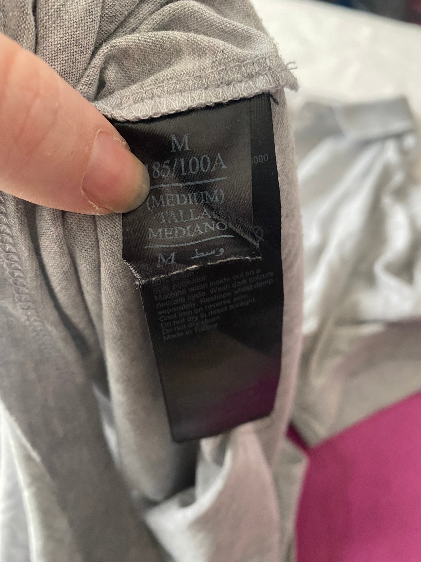 All Saints Grey Tshirt Size Medium