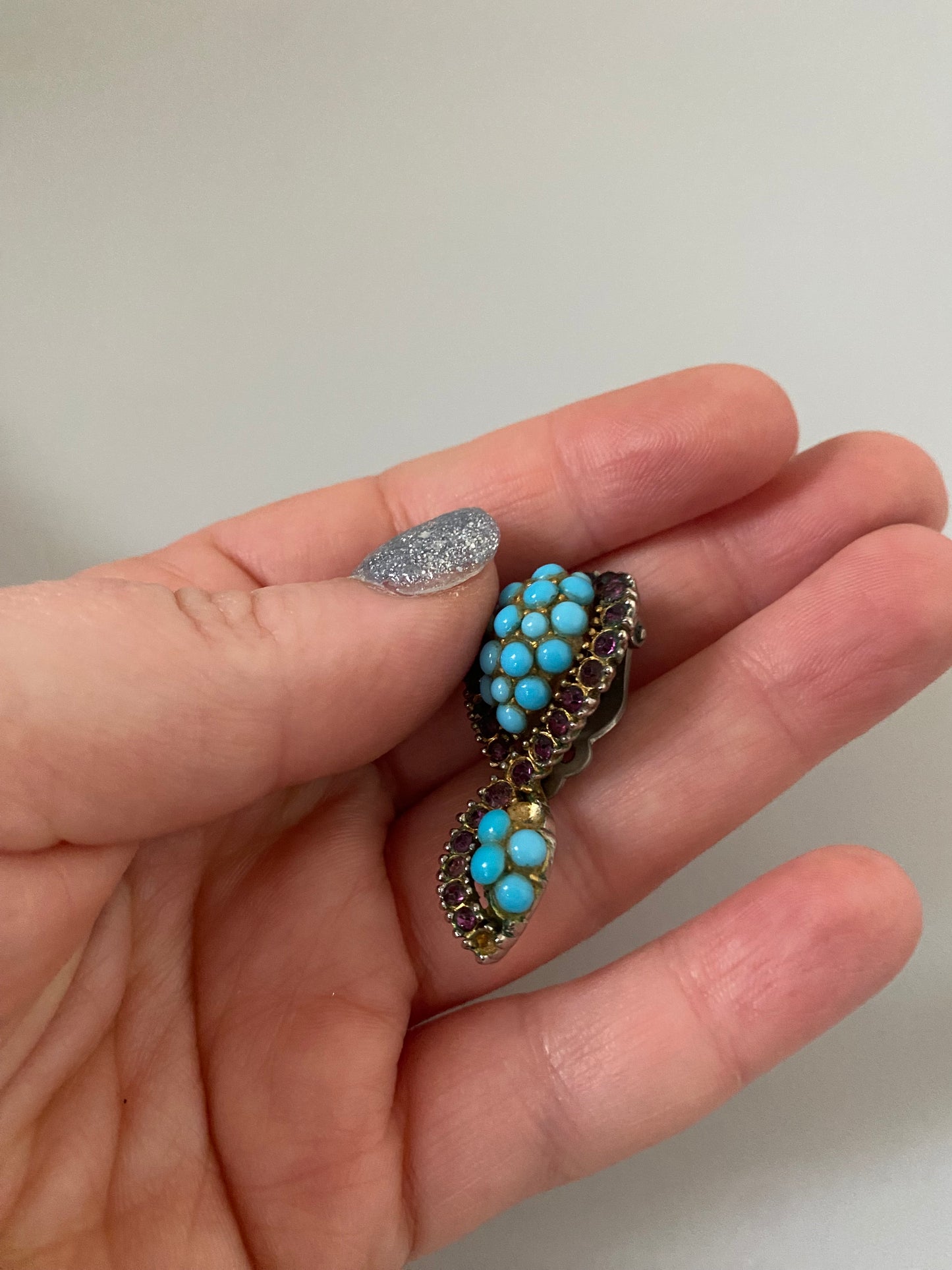 Christian Dior clip on earrings by Mitchel Maher