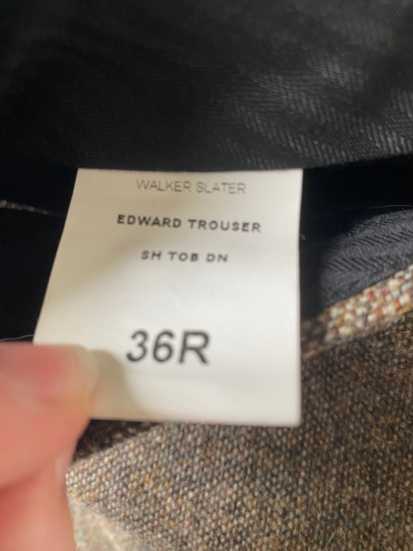 Walker Slater Tweed Wool Trousers