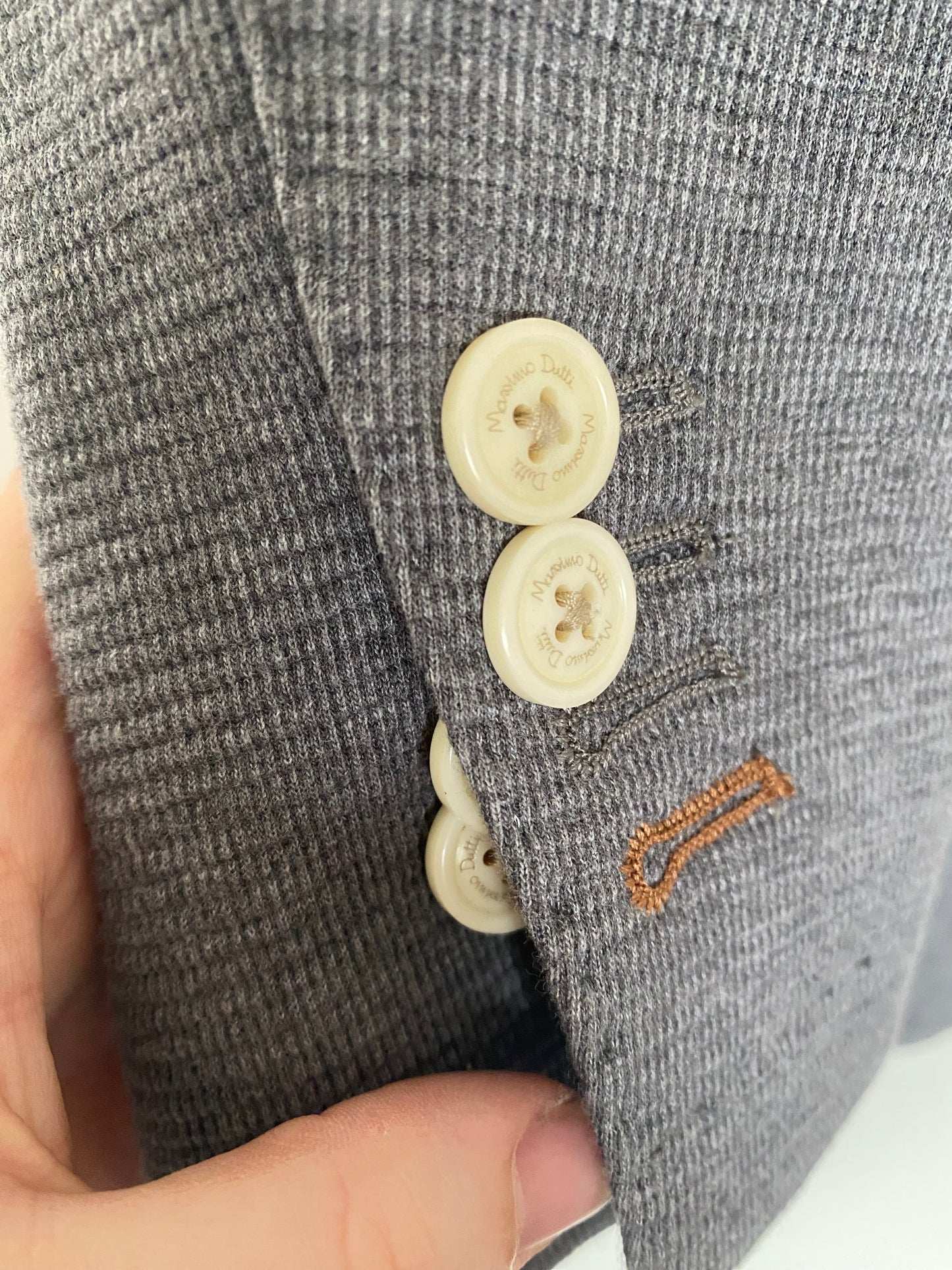 Massimo Dutti Grey Jacket Size XL