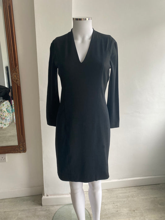 Helmut Lang black dress size 8