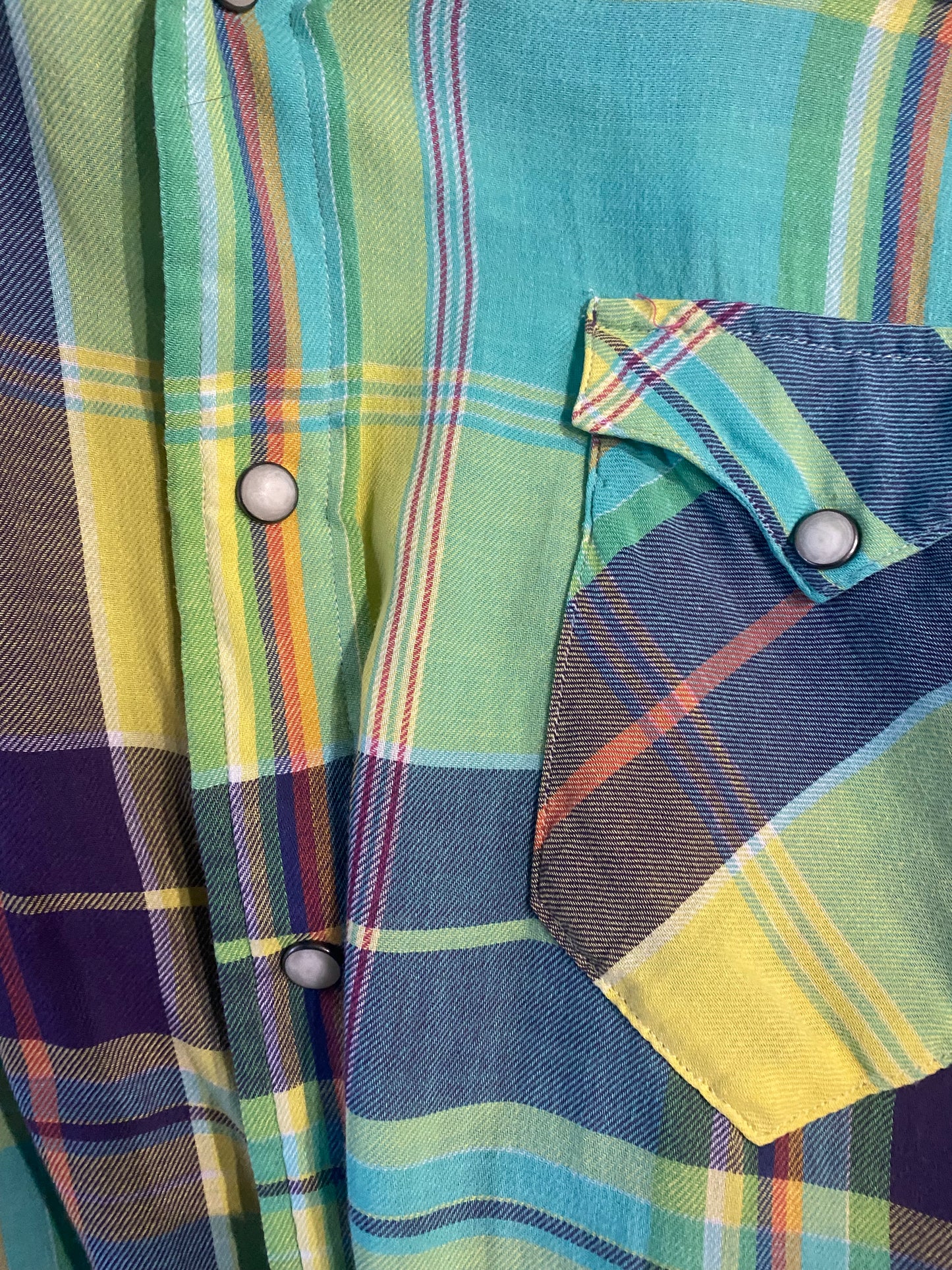 Polo Ralph Lauren Green Checked Shirt Size XL