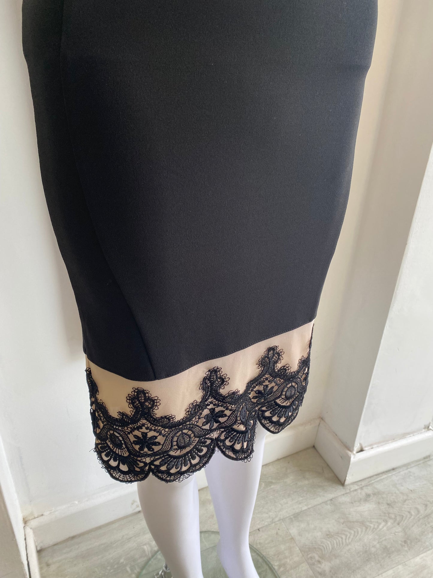 Lipsy Black Dress Size 8