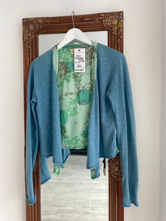 Anthology Avoca Cashmere Blend Cardigan with Panel Size 8-10