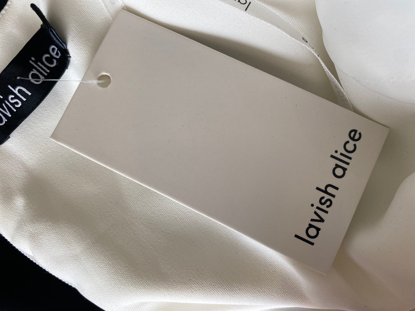 Lavish Alice White Blazer Liberty Dress with Diamante Detailing Size 12