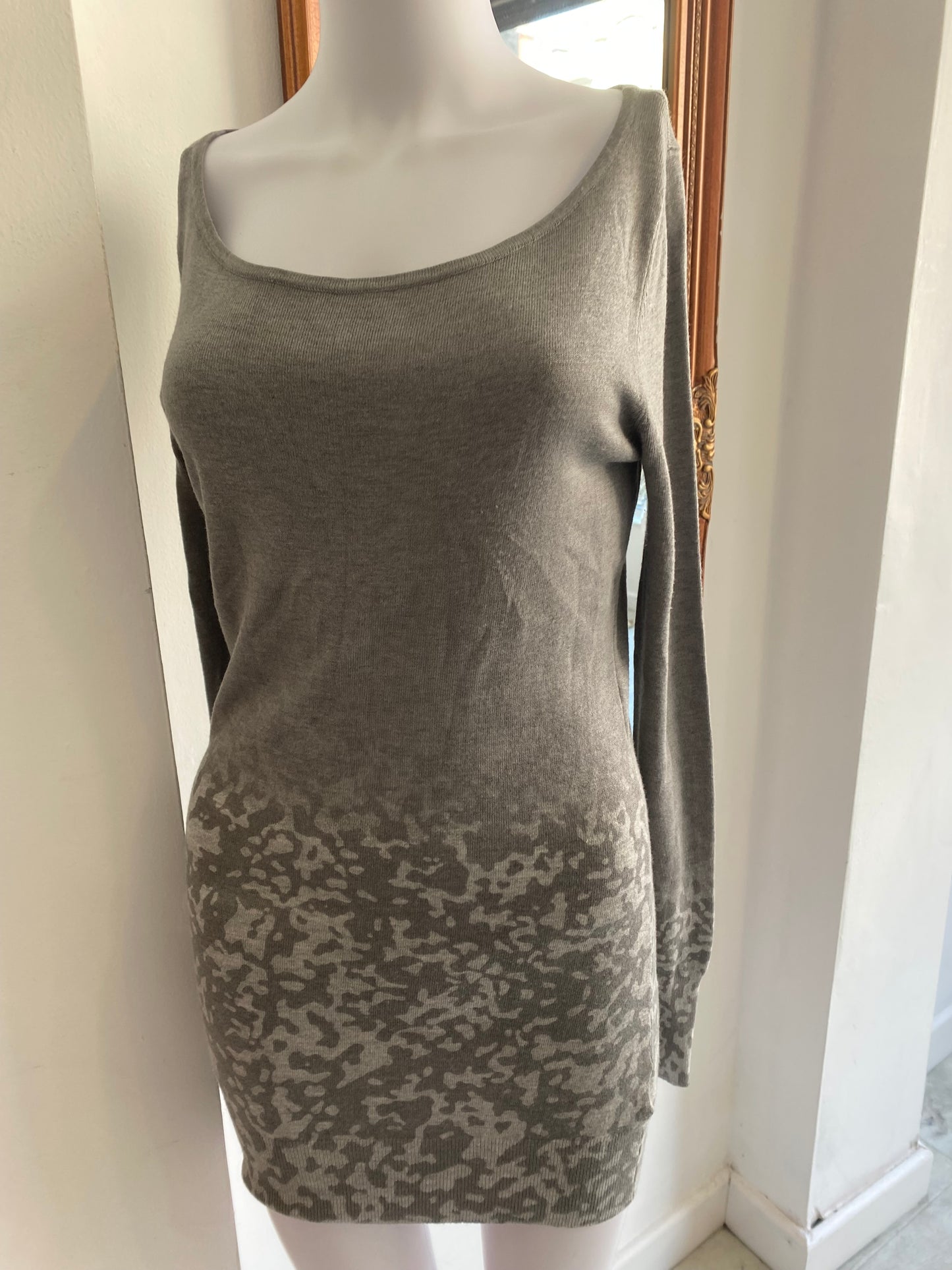 Mint Velvet grey knitted dress