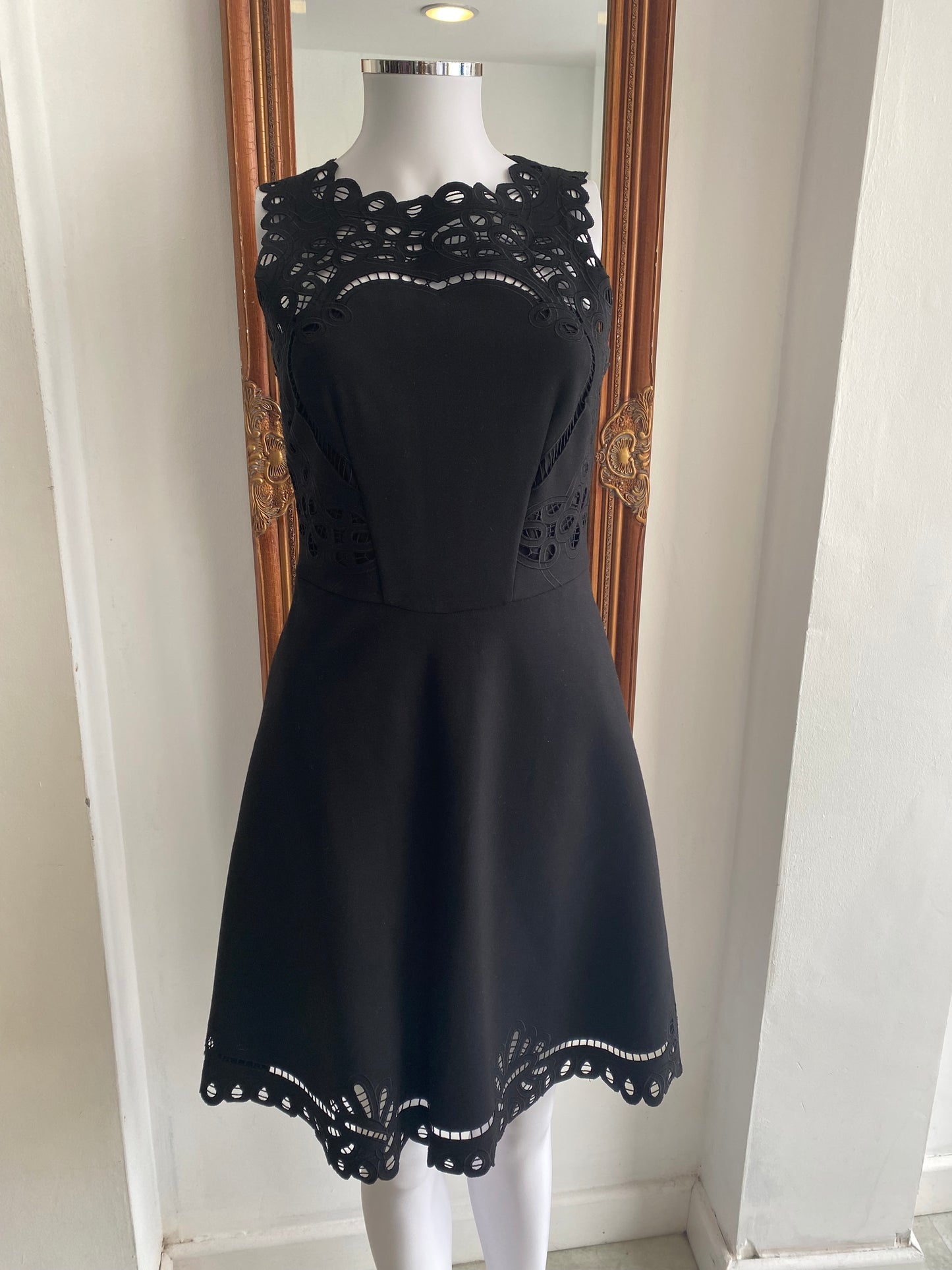 Ted Baker black dress size 8