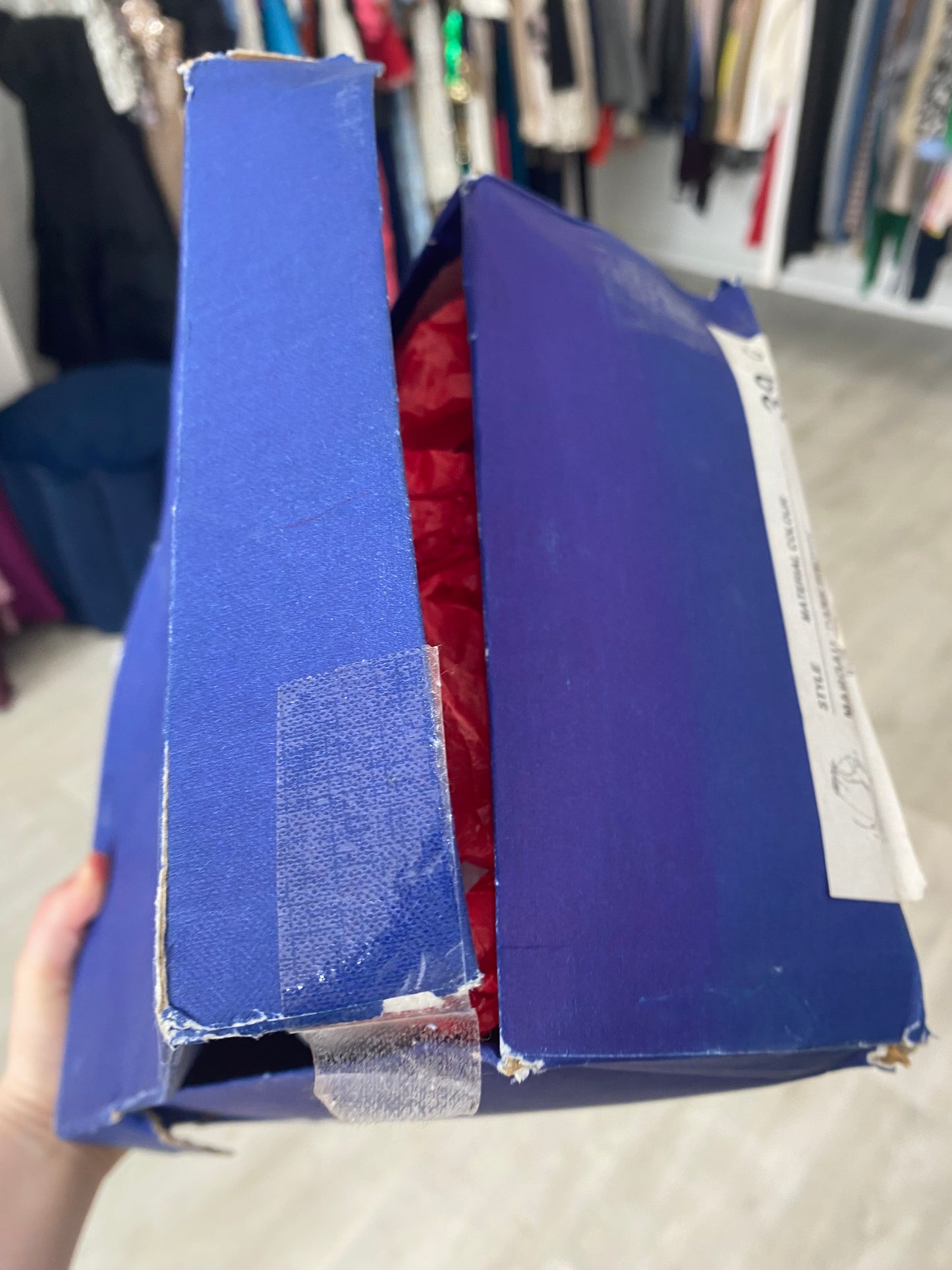 Terry de Havilland Margaux Bronze Wedge Heels with Box Size 6