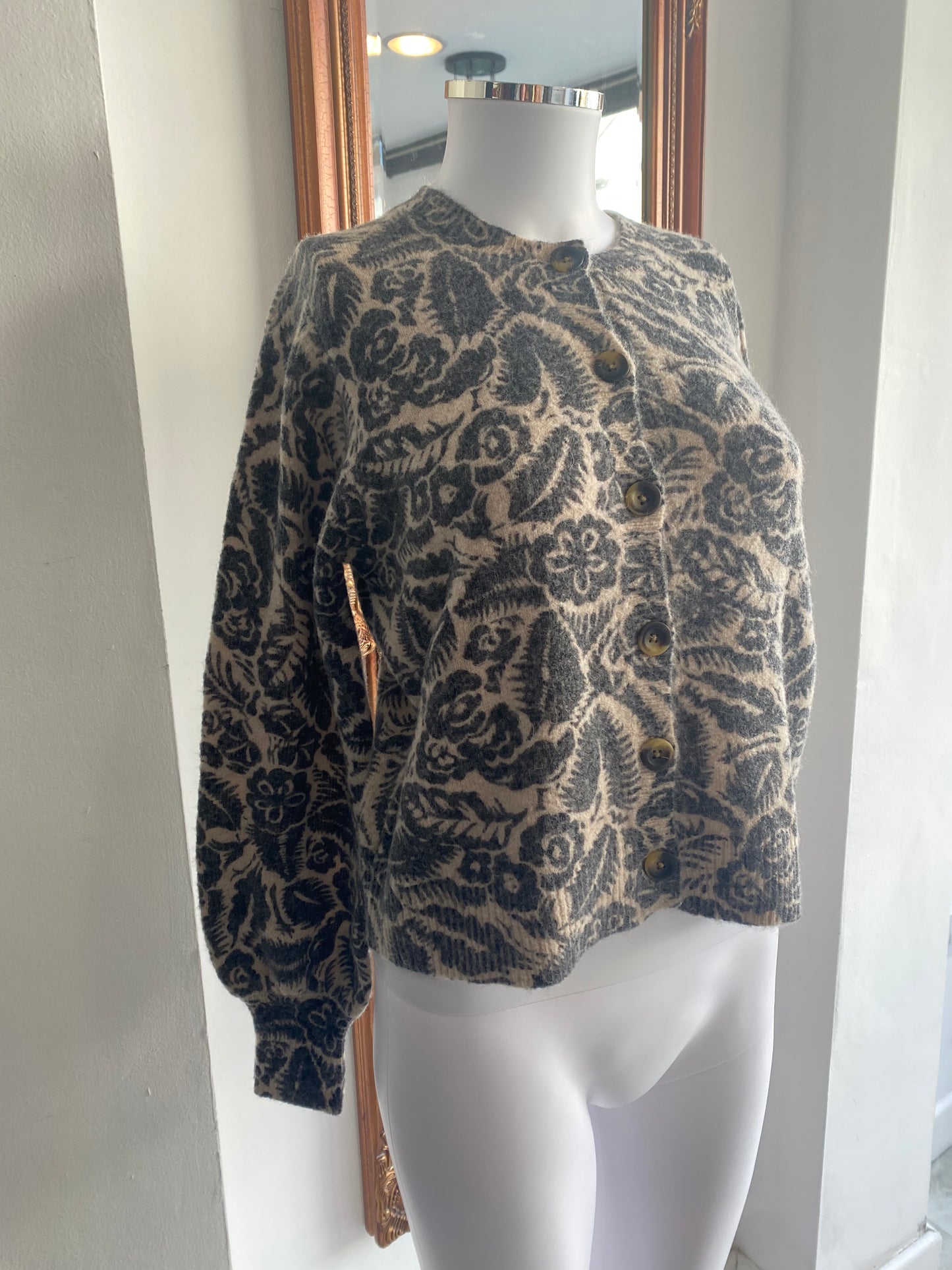 Boden Patterend Cardigan New With Tags