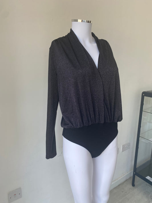 Reiss Sparkle Bodysuit Size Medium Size 12