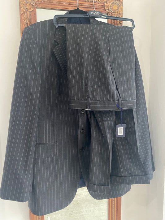 Charles Tyrwhitt Pinstripe Suit Size XL New with Tags