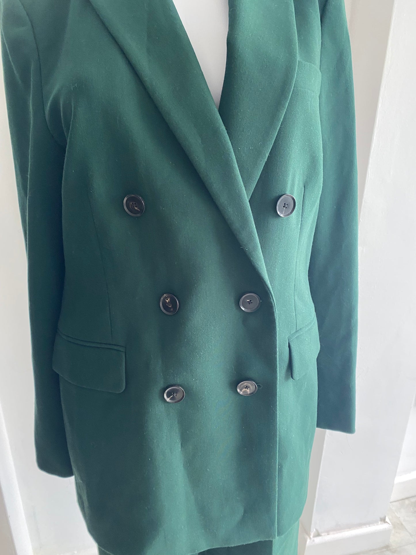 Zara Green Trouser Suit Size 10