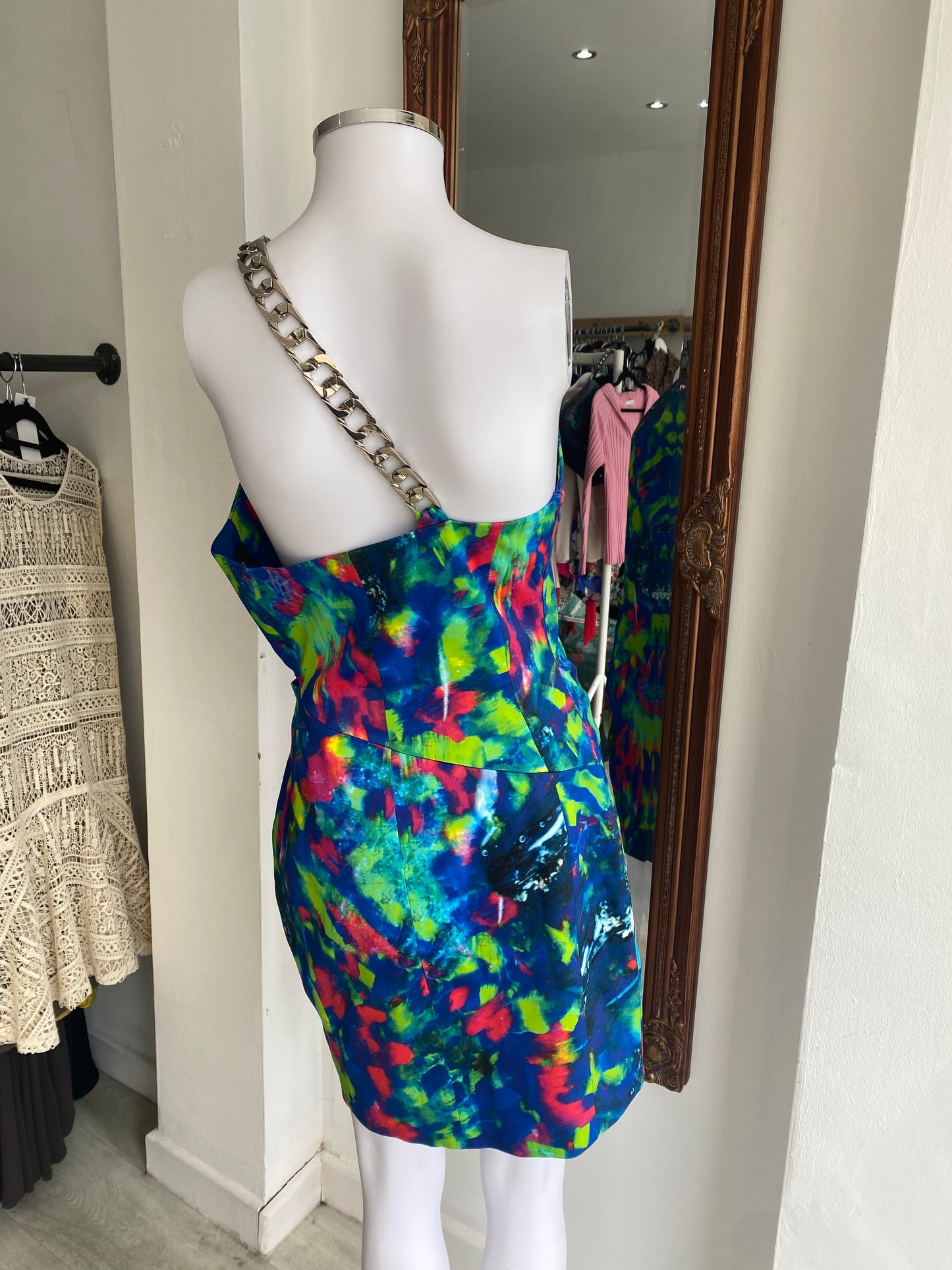 Karen Millen Weston Kaleidoscope Dress size 10