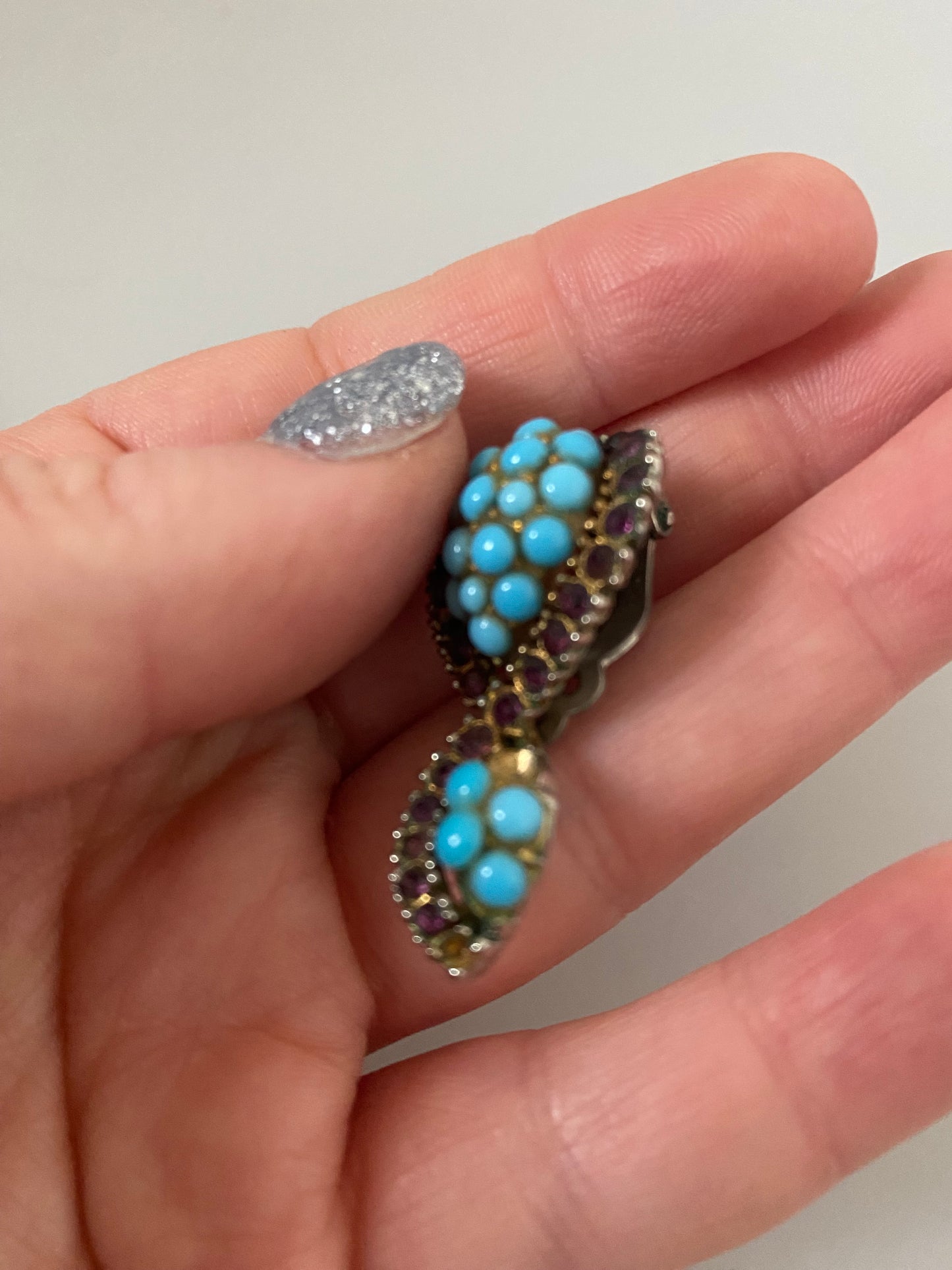 Christian Dior clip on earrings by Mitchel Maher