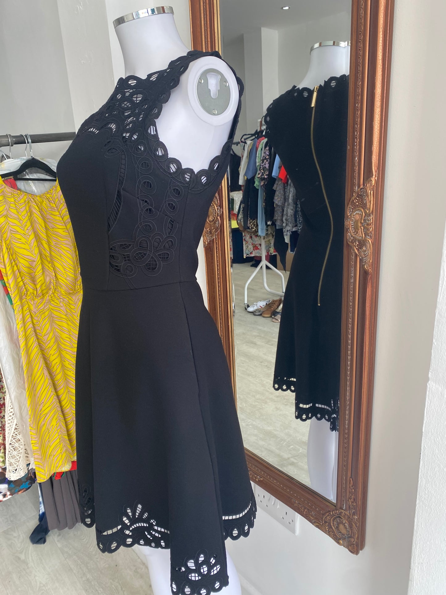 Ted Baker black dress size 8