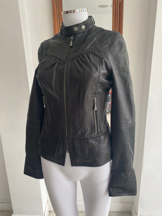 Ted Baker Leather Jacket size 6