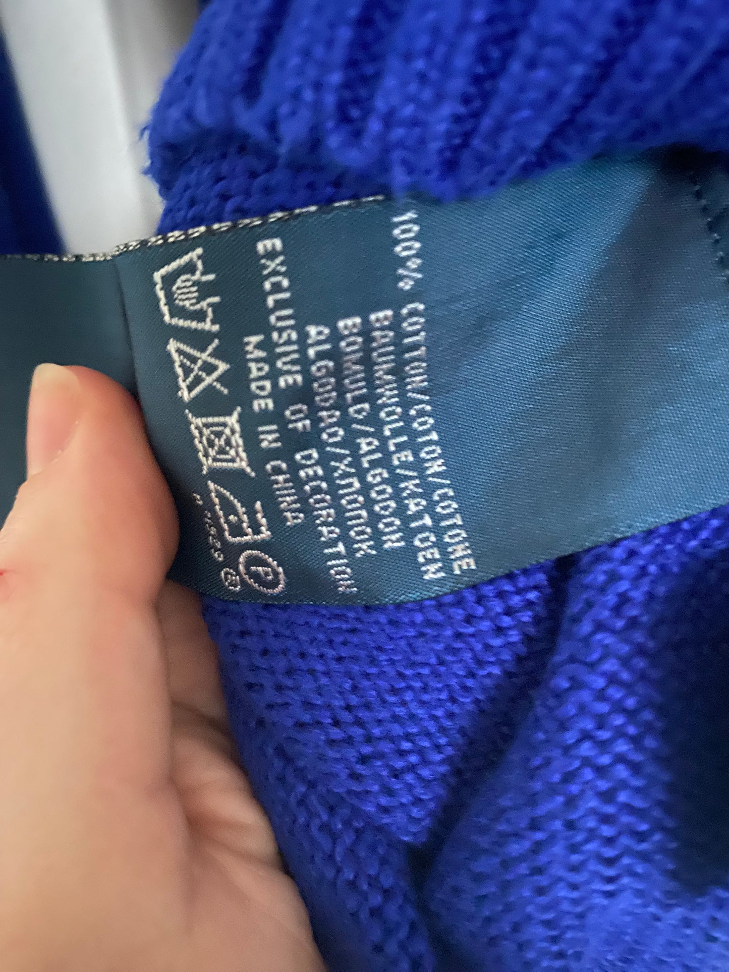 Polo Ralph Lauren Blue 1/4 Zip Jumper Size XL