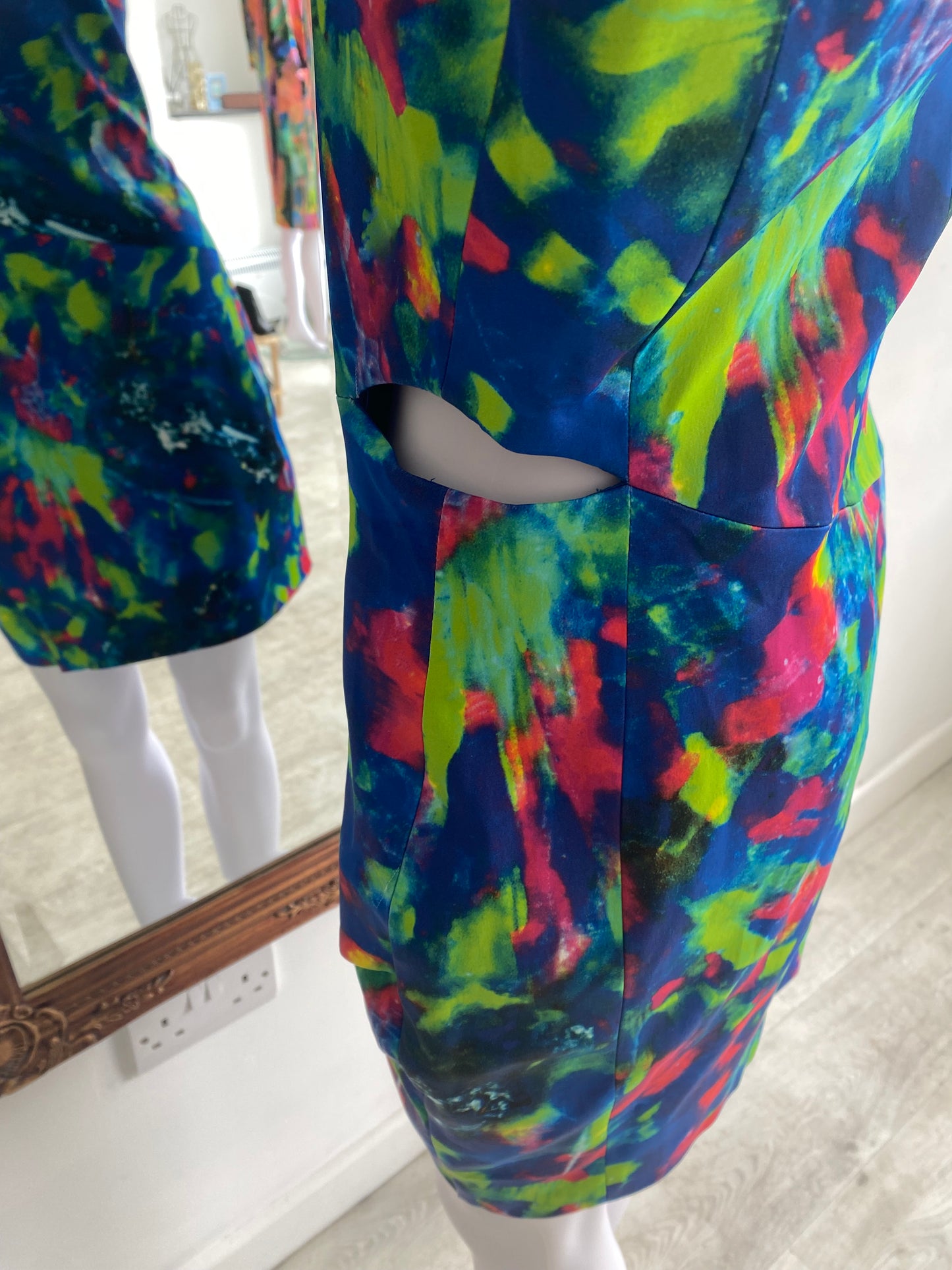 Karen Millen Weston Kaleidoscope Dress size 10