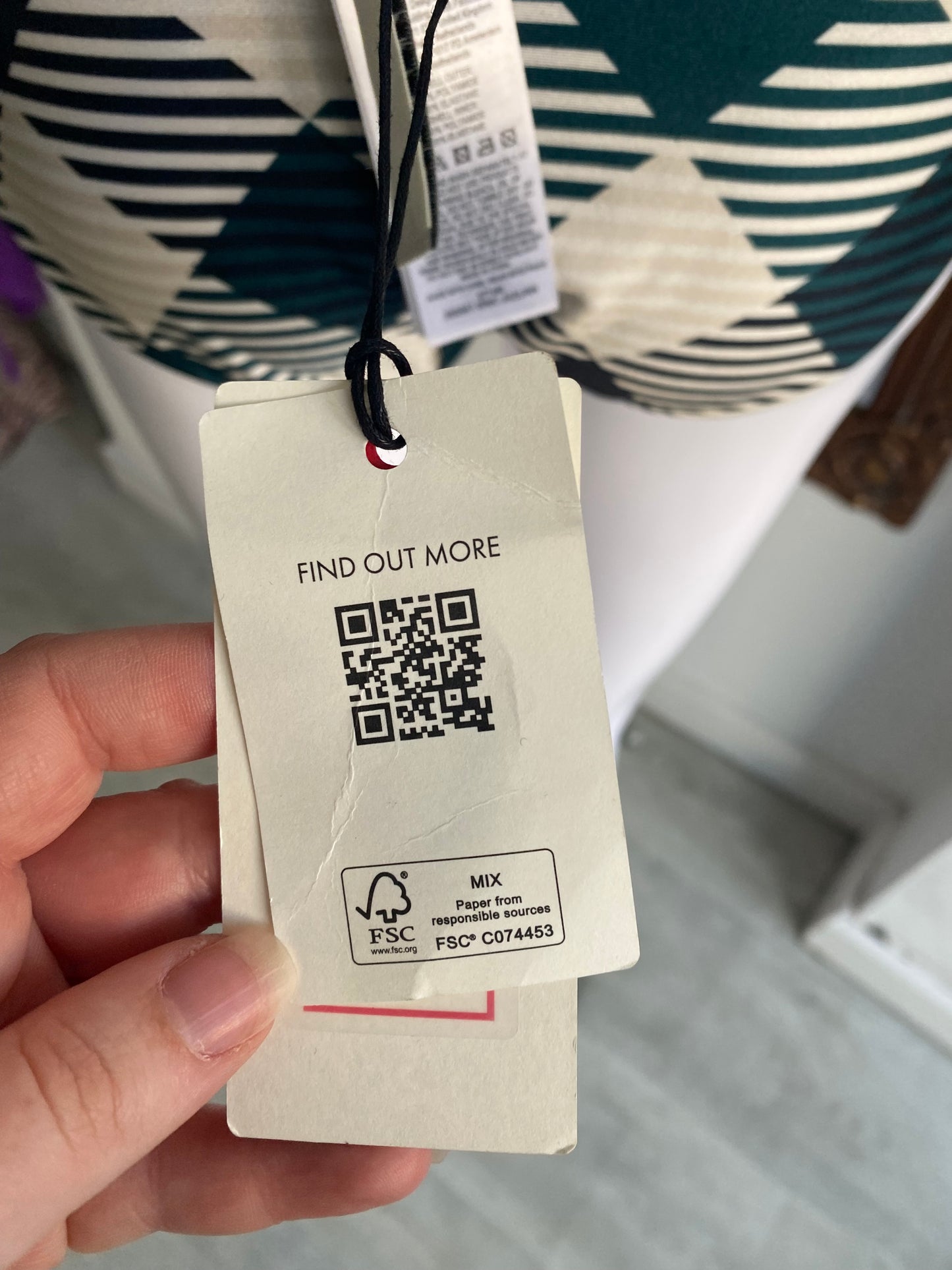 Ted Baker dogtooth print bikini size 10 brand new with tags